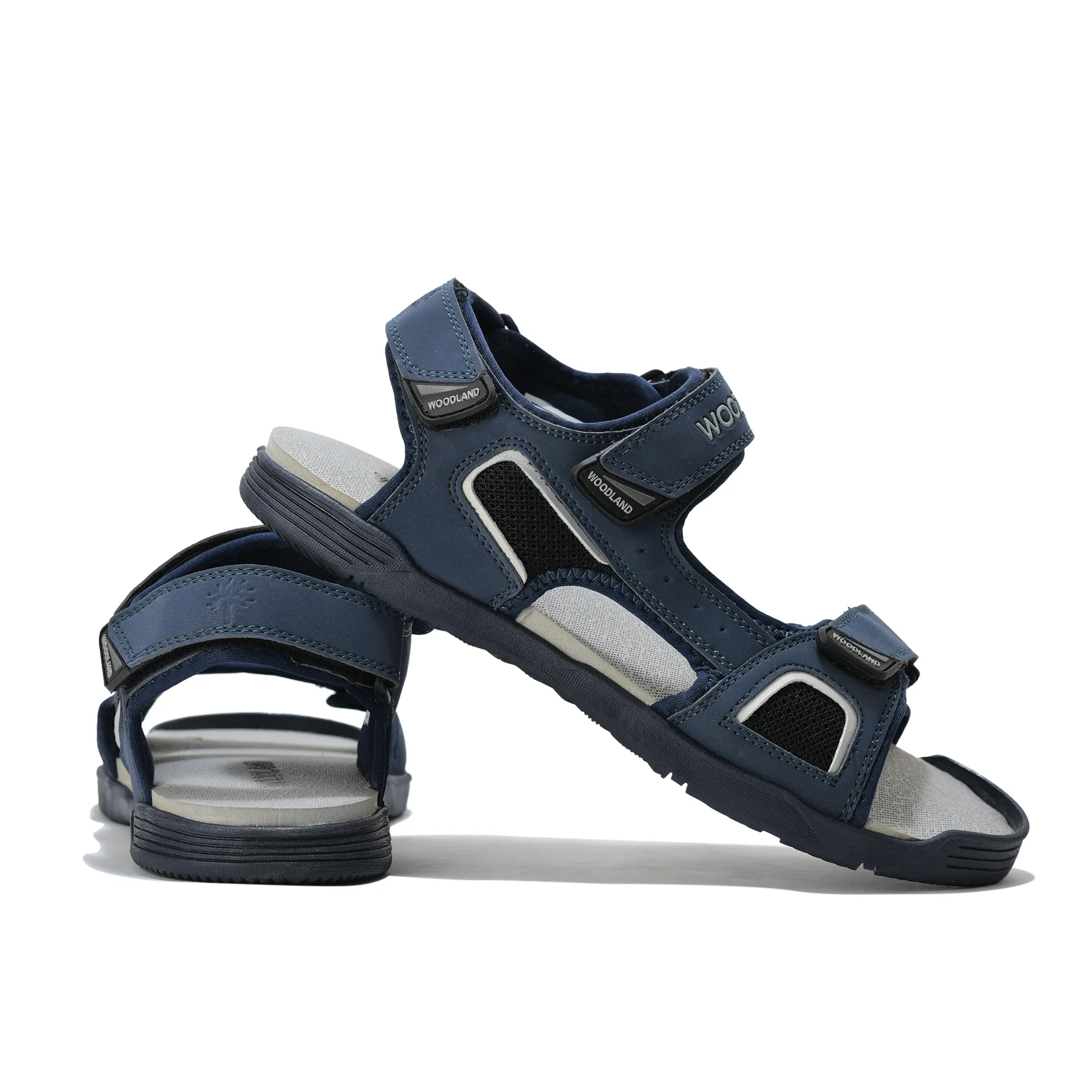 Woodland Men's Light Grey Utility Sports Sandals - Thumbnail 10