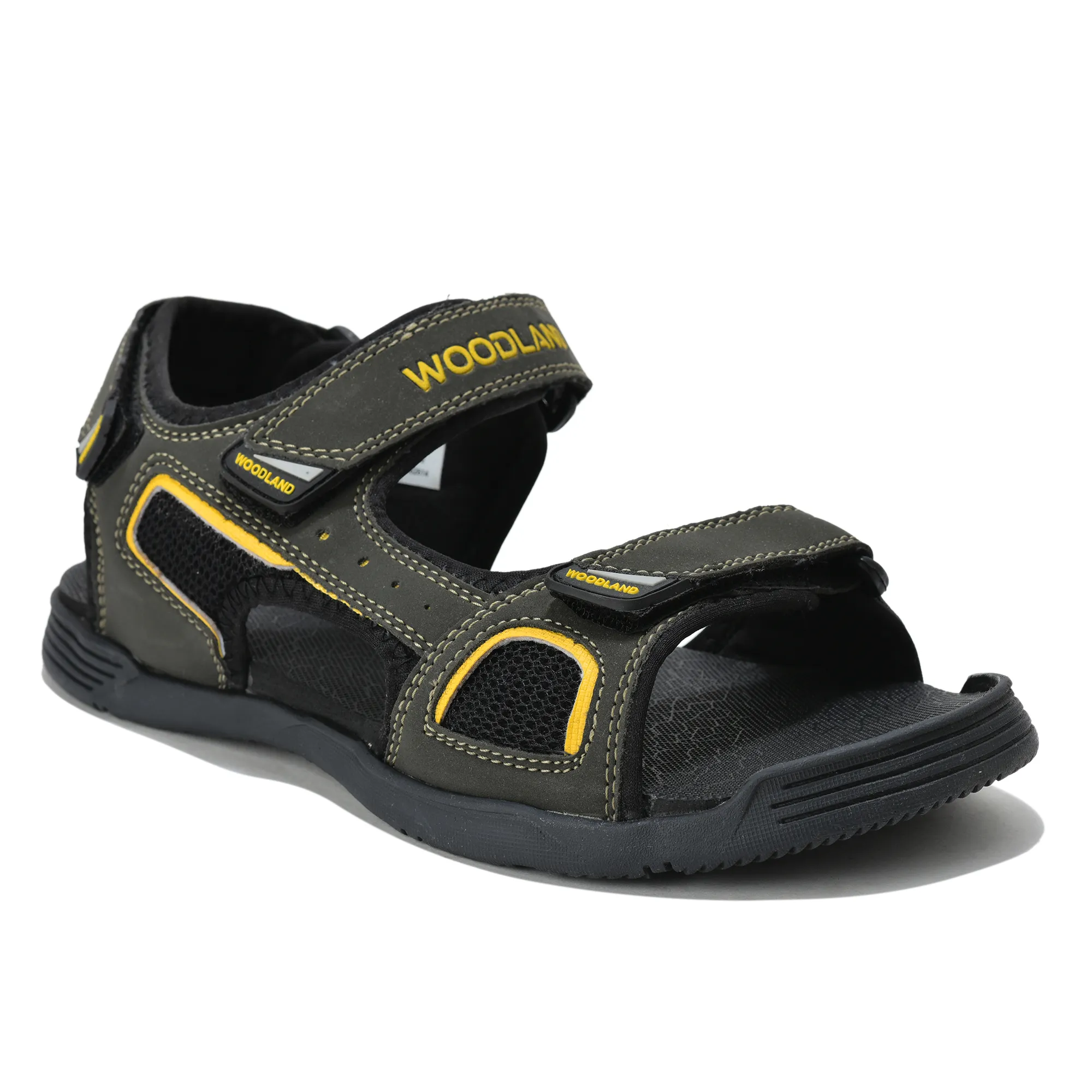 Woodland Men's Olive Green Utility Sports Sandals - Thumbnail 3