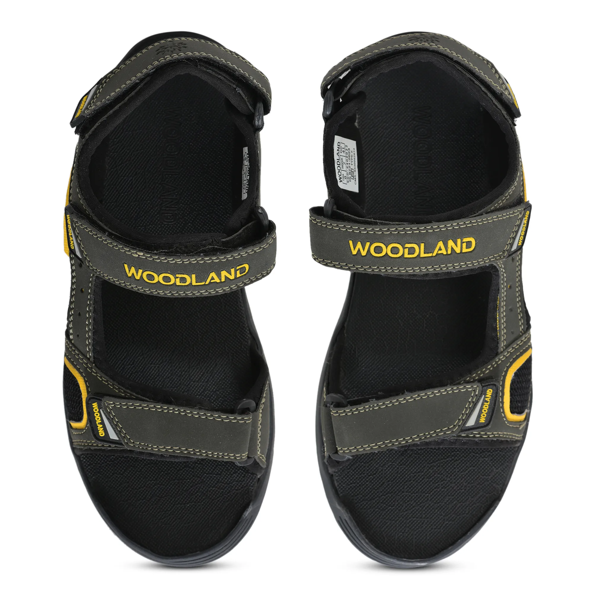 Woodland Men's Olive Green Utility Sports Sandals - Thumbnail 5