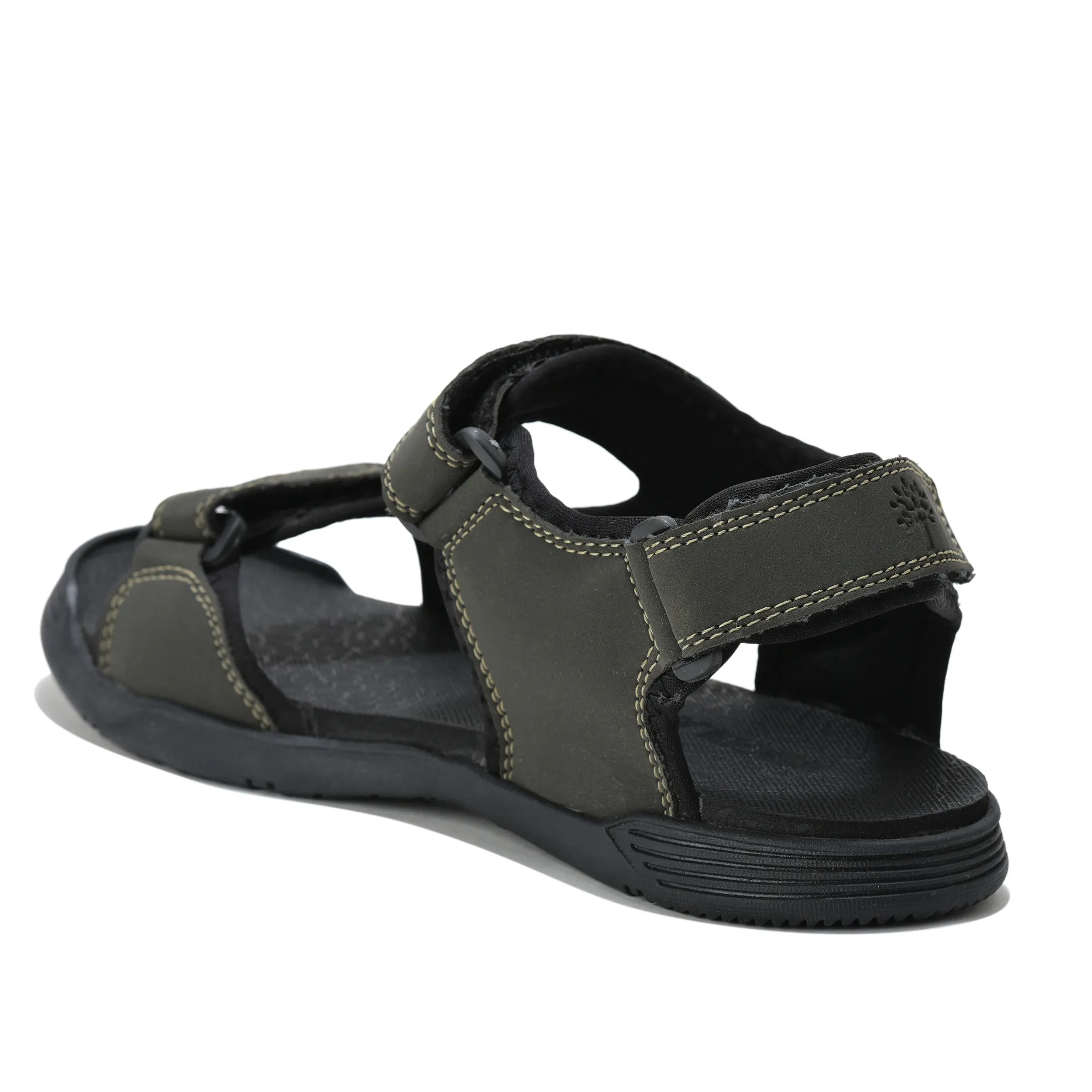 Woodland Men's Olive Green Utility Sports Sandals - Thumbnail 7