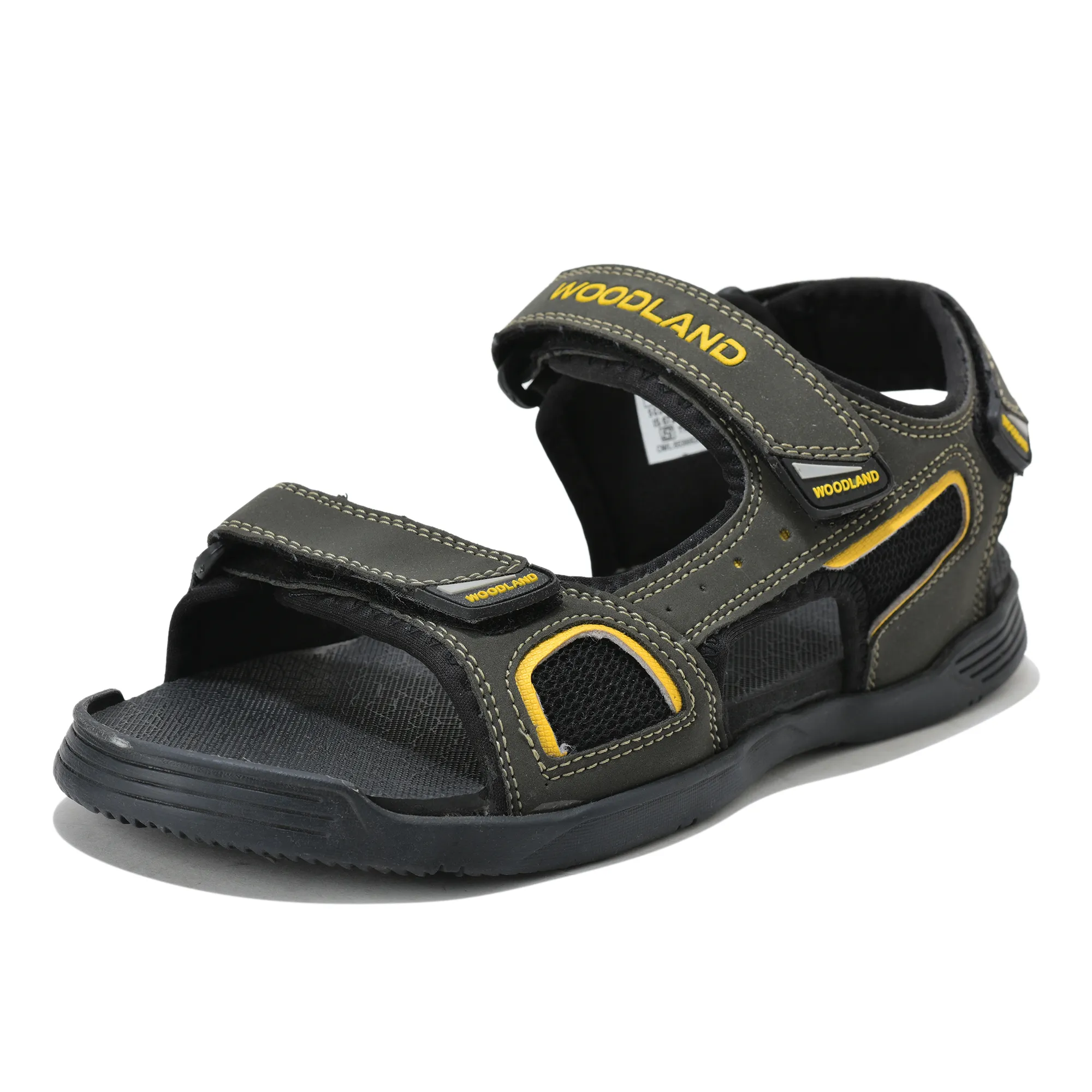 Woodland Men's Olive Green Utility Sports Sandals - Thumbnail 11