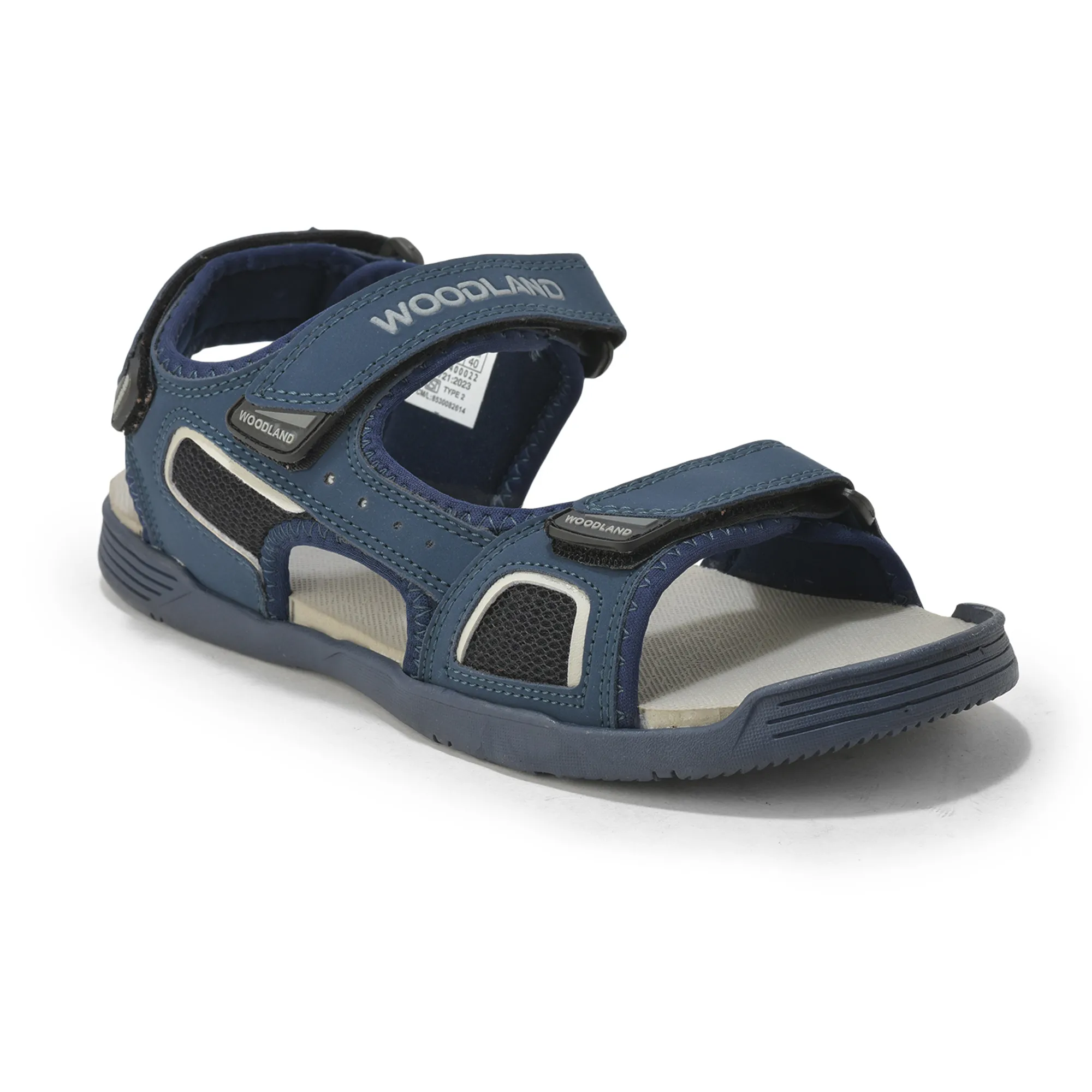 Woodland Men’s Royal Blue Utility Sports Sandals - Thumbnail 3