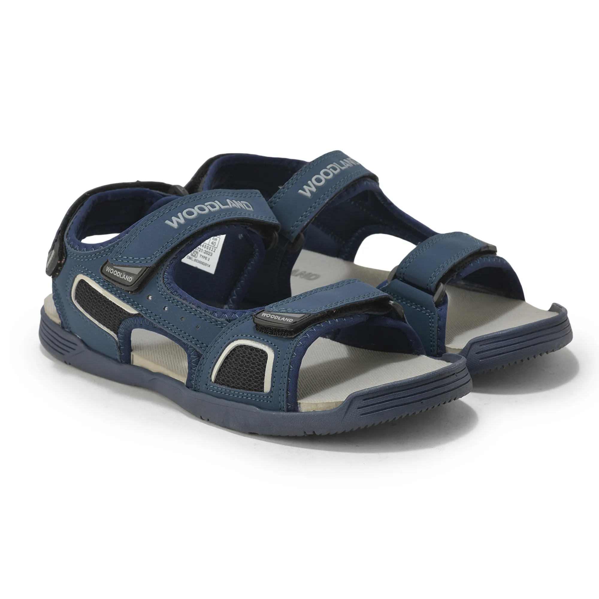 Woodland Men’s Royal Blue Utility Sports Sandals - Thumbnail 8
