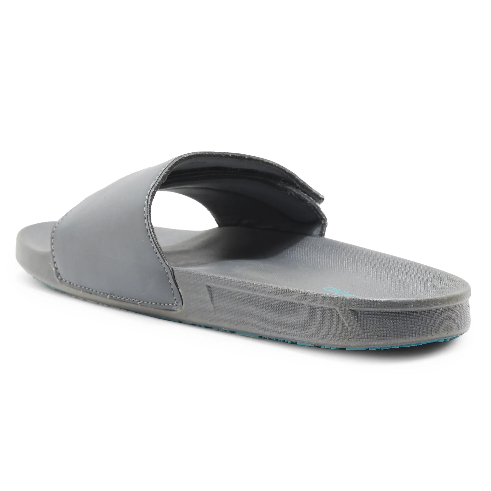 Woodland Men Dark Grey Slider Slippers - Thumbnail 6
