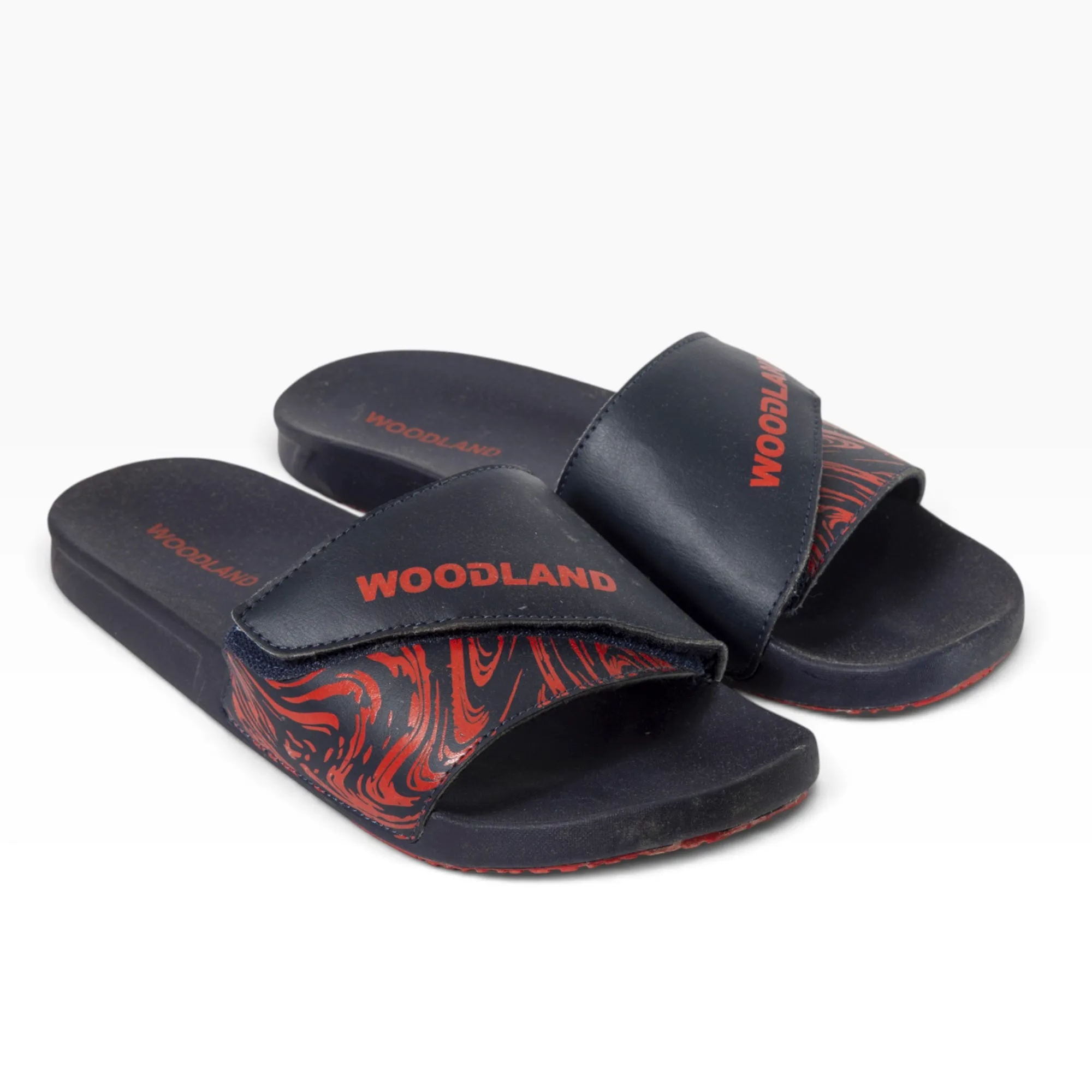 Woodland Men Navy Slider Slippers - Thumbnail 7