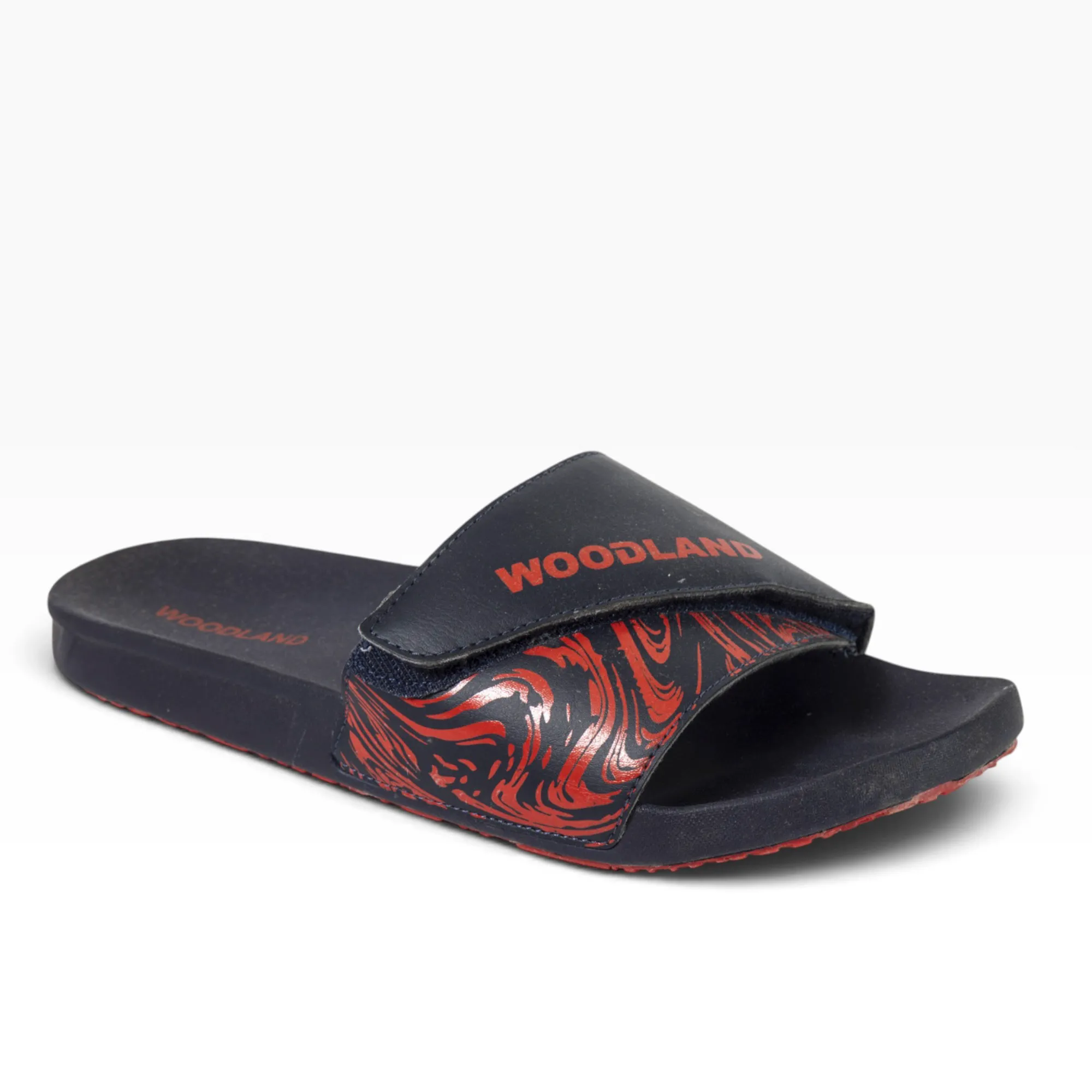 Woodland Men Navy Slider Slippers - Thumbnail 10