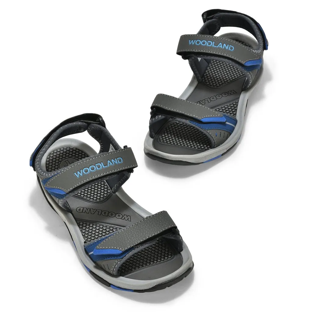 Grey Sports Sandal for Men - Thumbnail 2