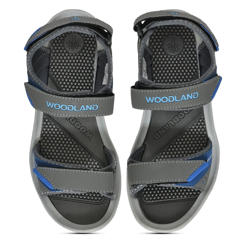 Grey Sports Sandal for Men - Thumbnail 3