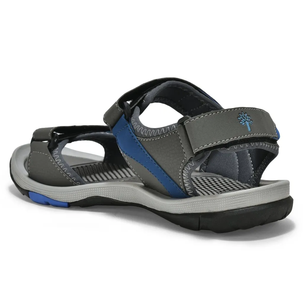 Grey Sports Sandal for Men - Thumbnail 5