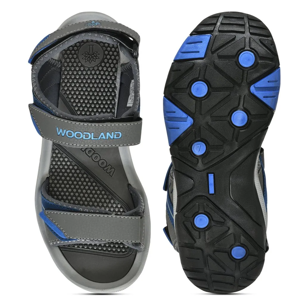 Grey Sports Sandal for Men - Thumbnail 7