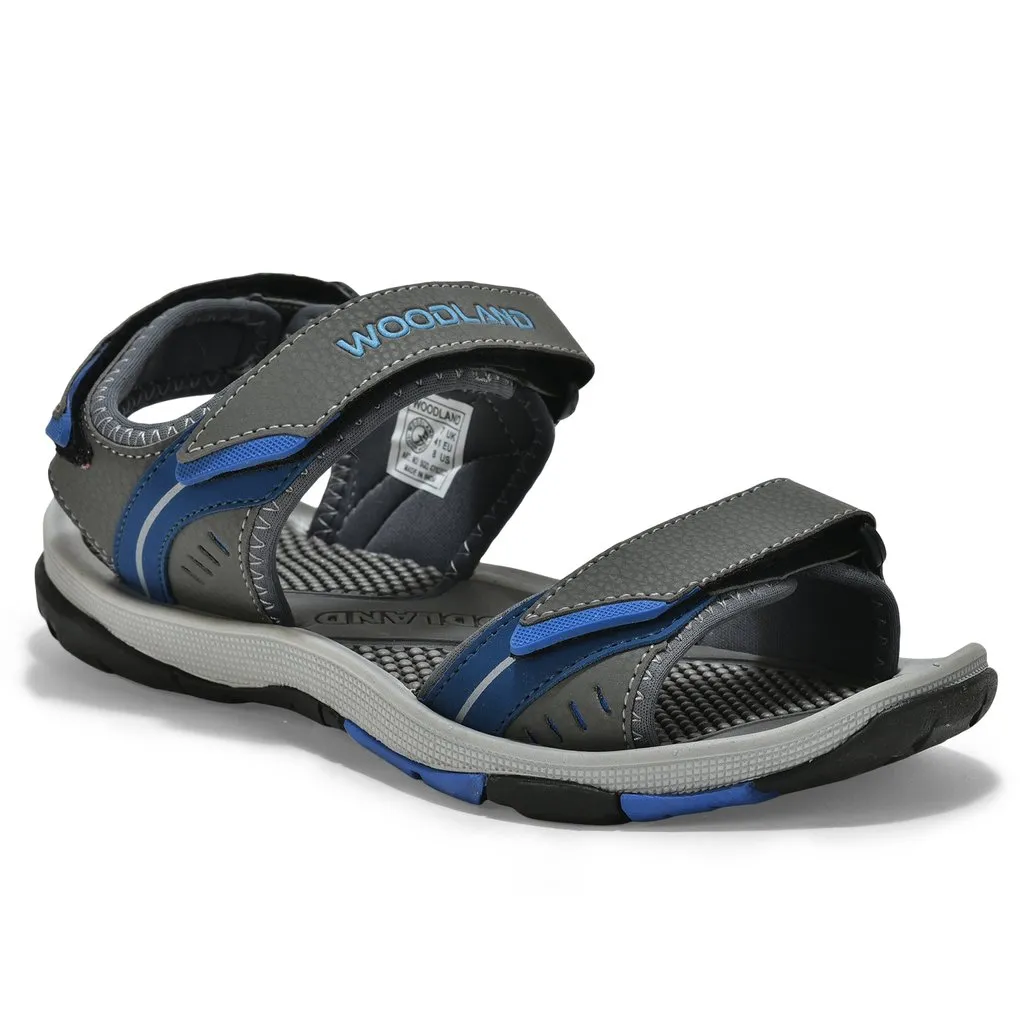 Grey Sports Sandal for Men - Thumbnail 8