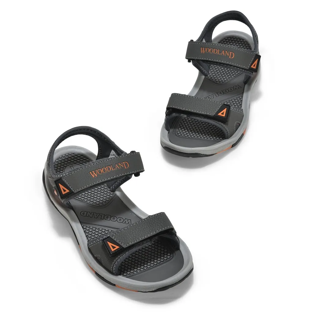 Grey Sports Sandal for Men - Thumbnail 2