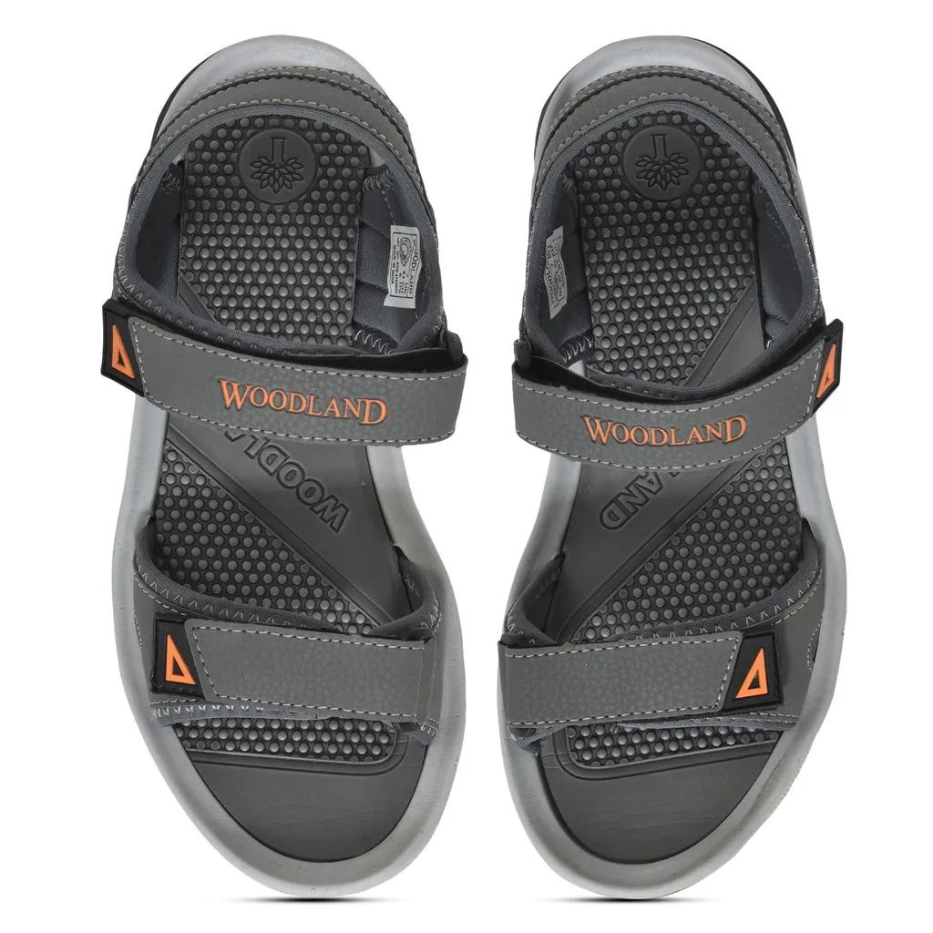 Grey Sports Sandal for Men - Thumbnail 3