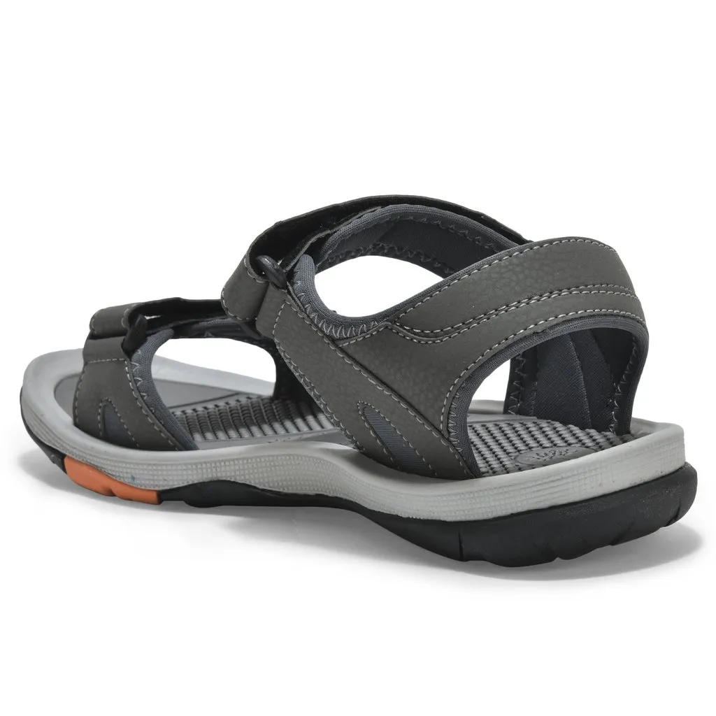 Grey Sports Sandal for Men - Thumbnail 5