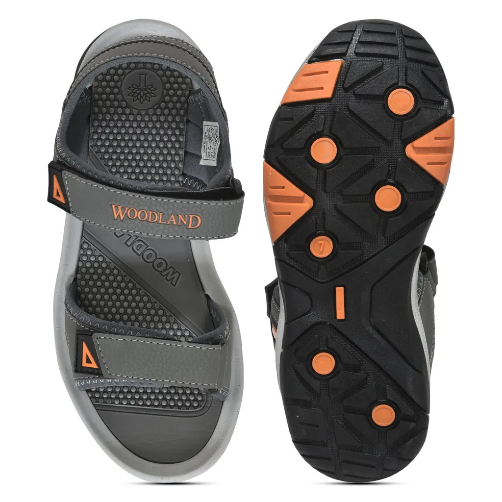 Grey Sports Sandal for Men - Thumbnail 7