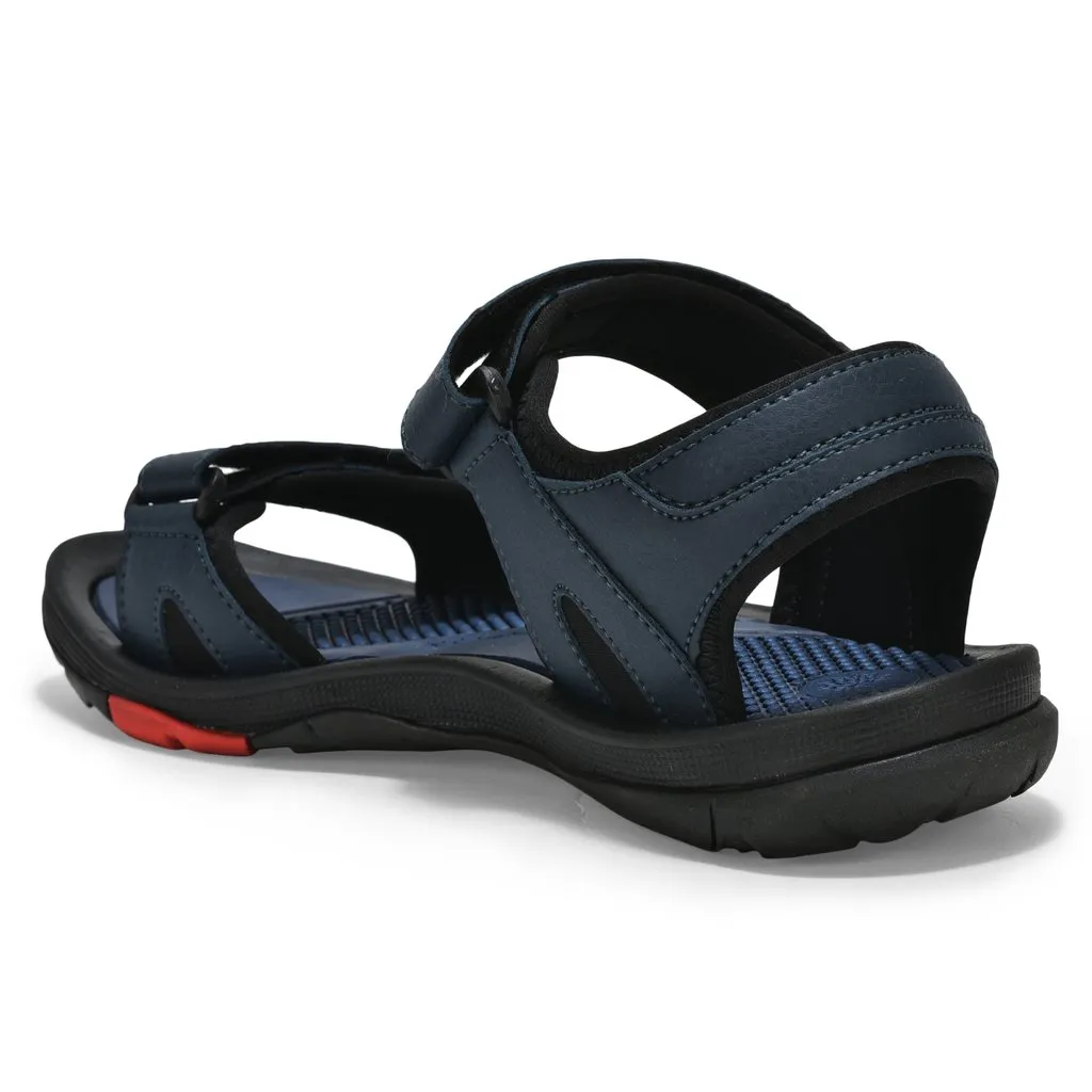 Navy Sports Sandal for Men - Thumbnail 5