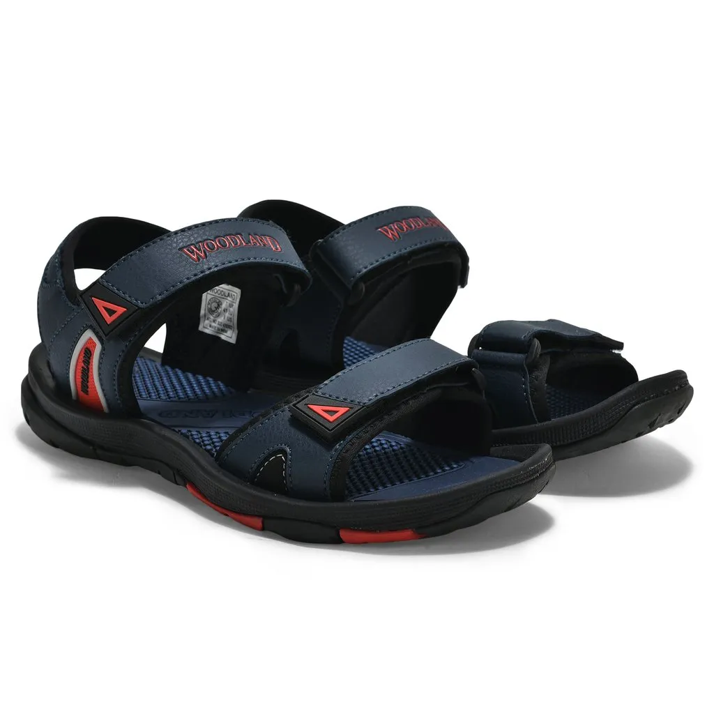 Navy Sports Sandal for Men - Thumbnail 6