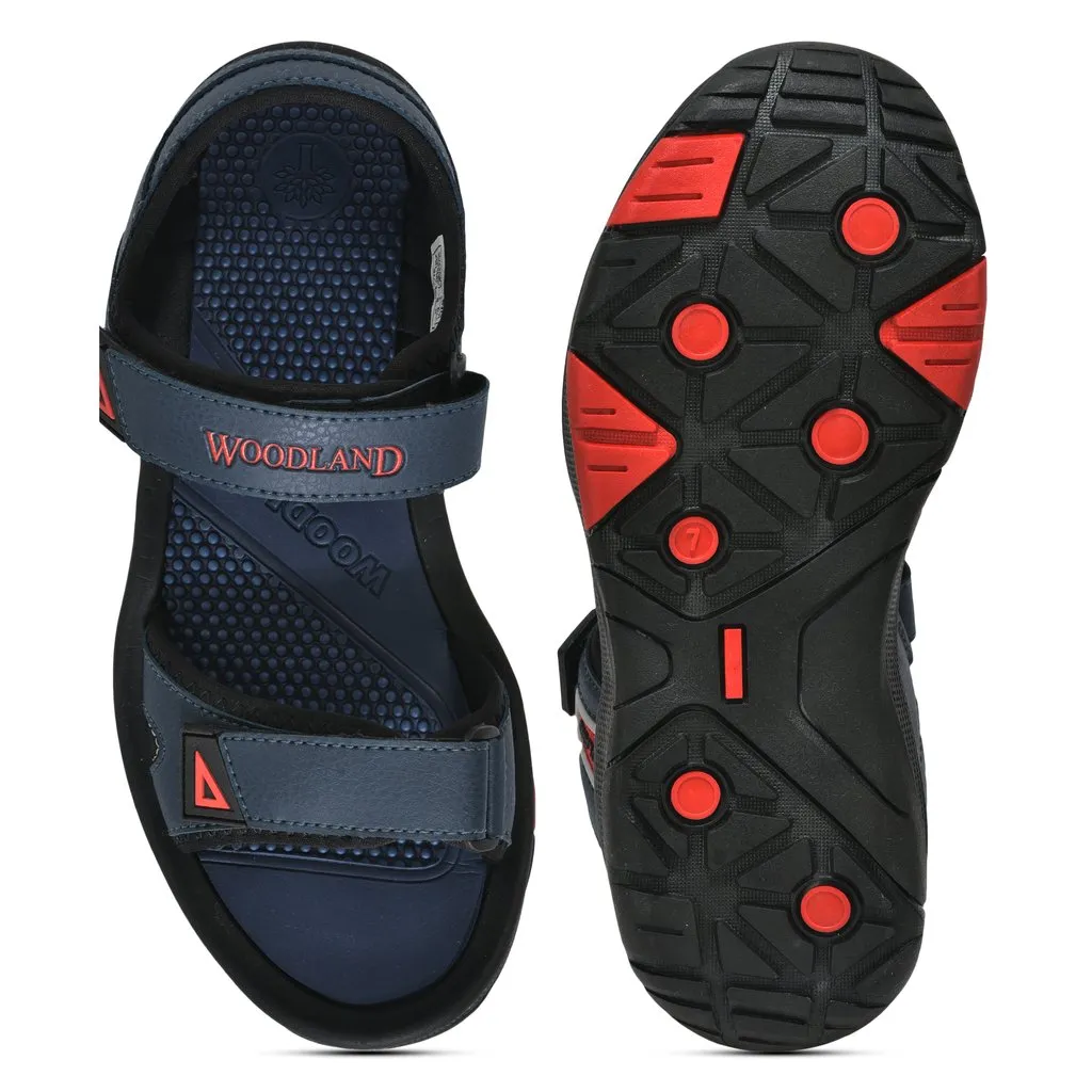 Navy Sports Sandal for Men - Thumbnail 7