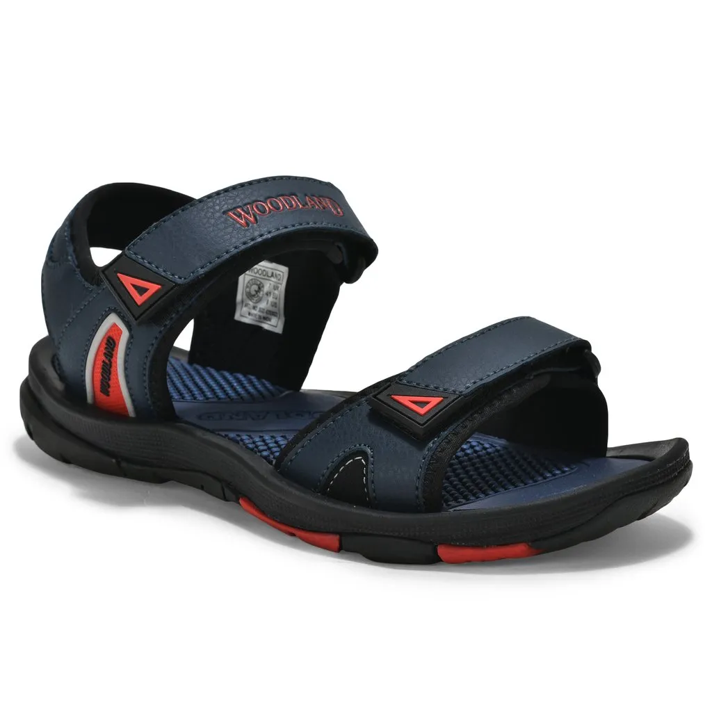 Navy Sports Sandal for Men - Thumbnail 8