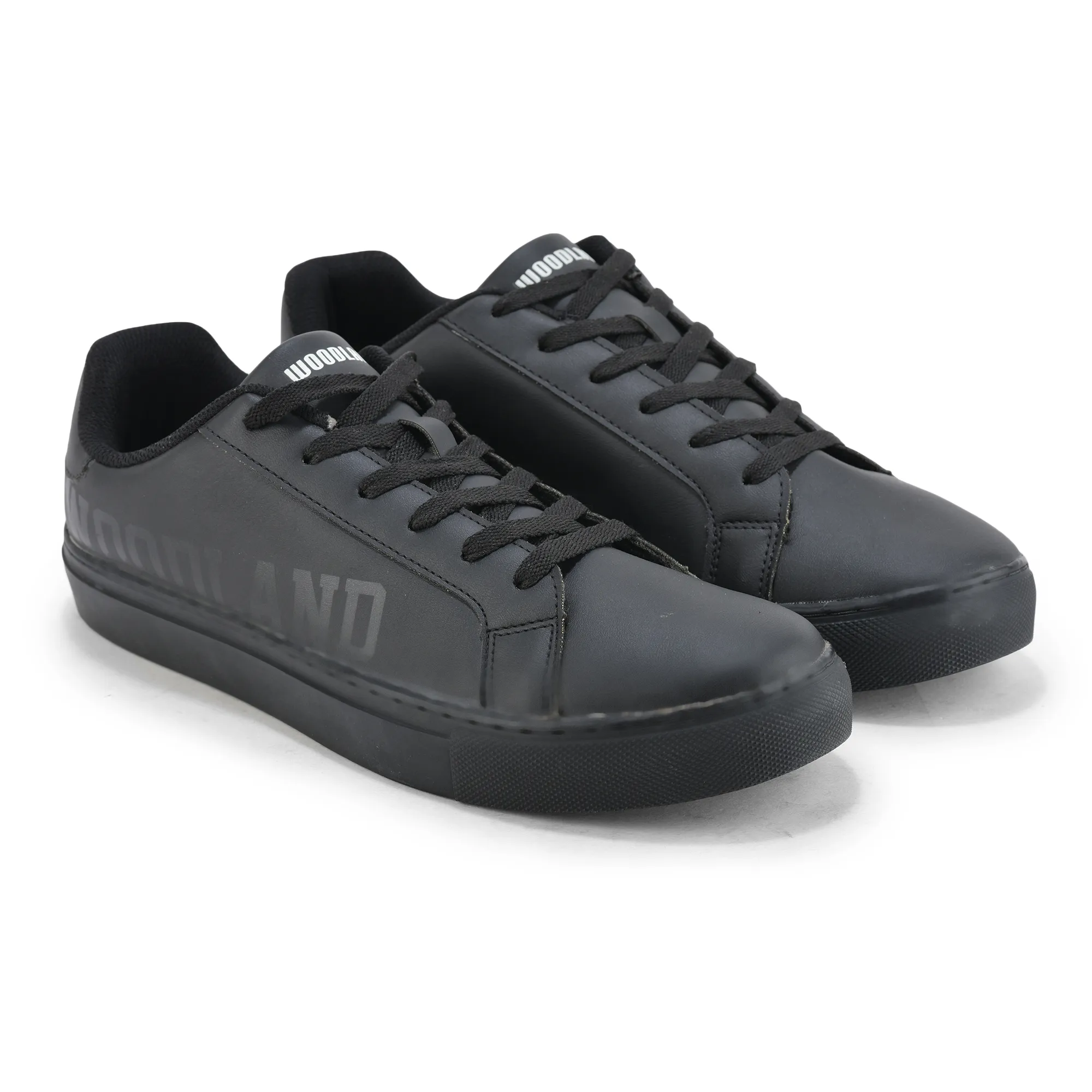 Men Lightweight Black Sports Sneakers - Thumbnail 8