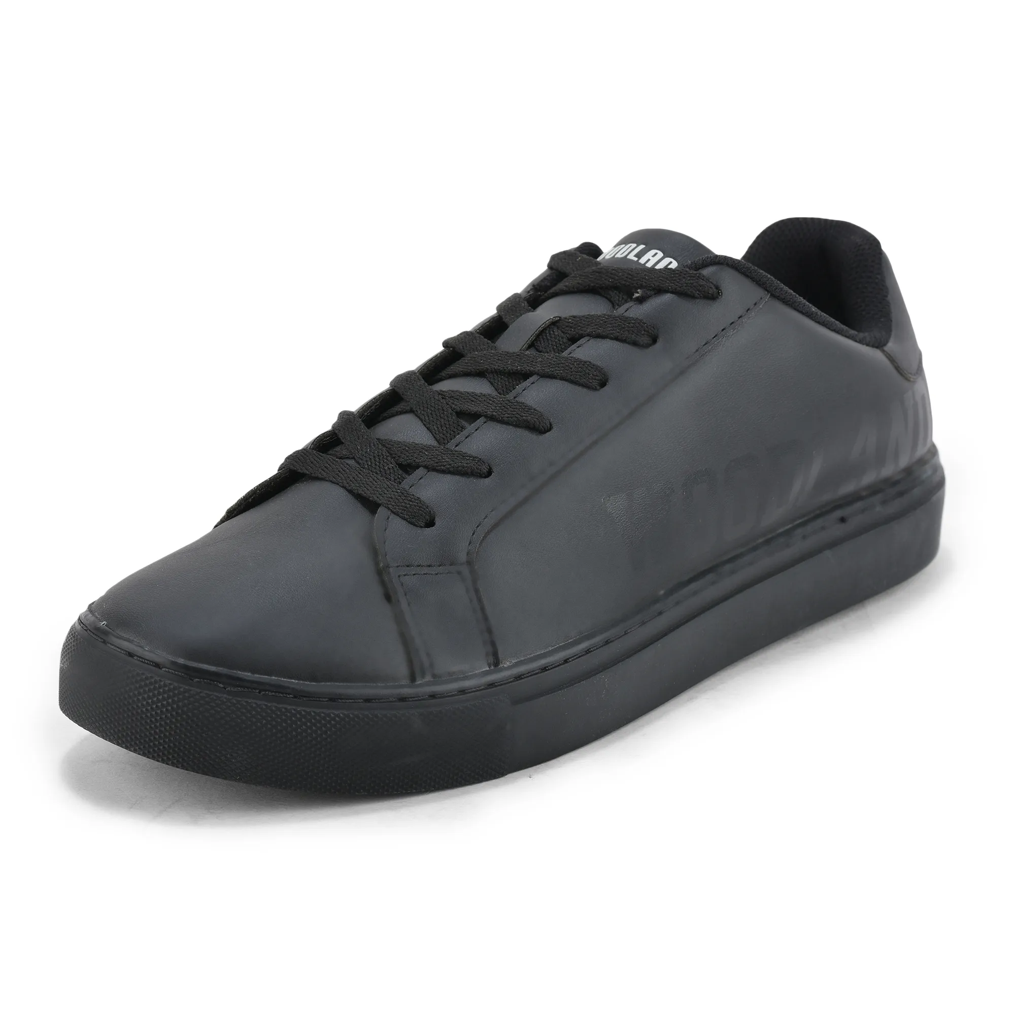 Men Lightweight Black Sports Sneakers - Thumbnail 11