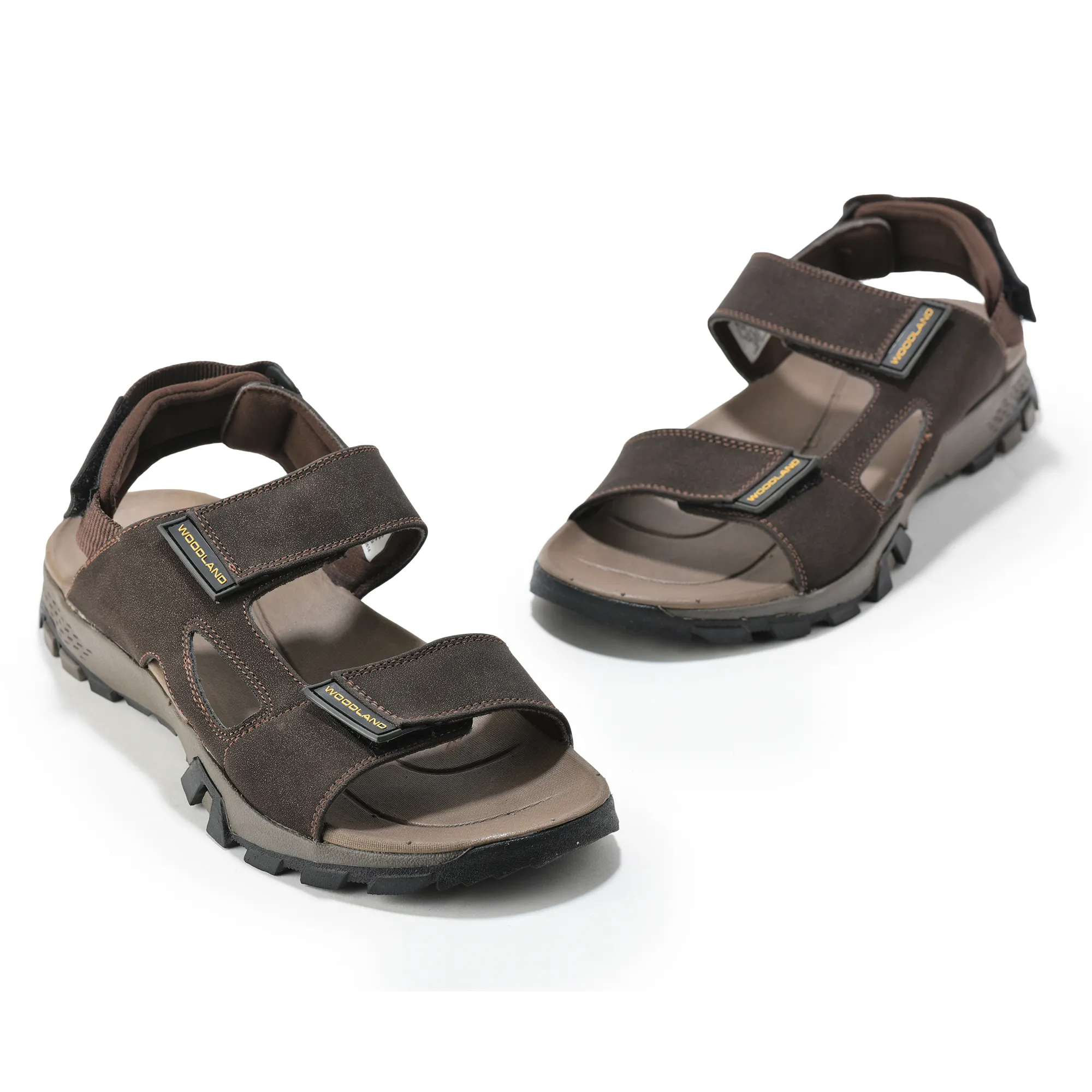 Brown Sports Sandal for Men - Thumbnail 4