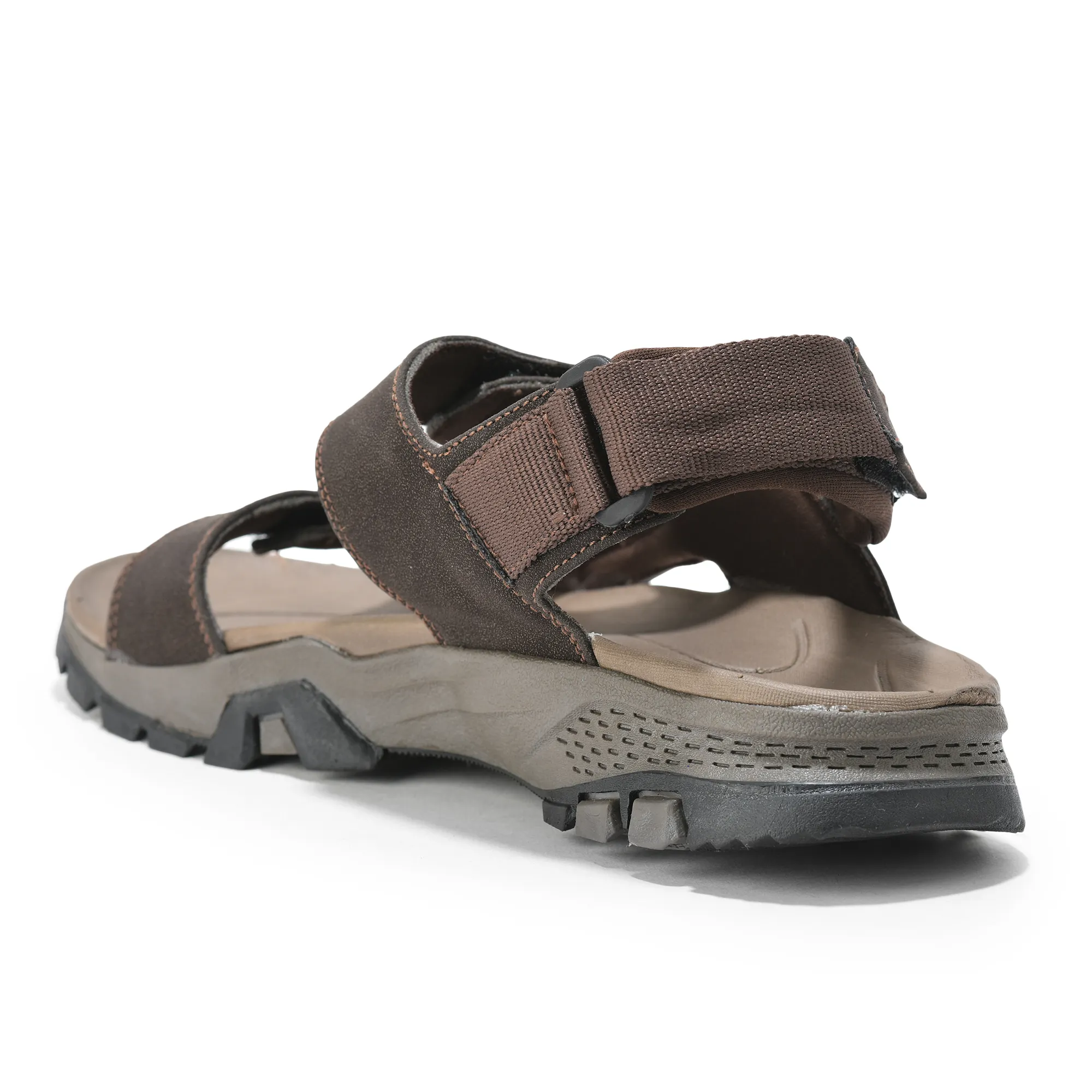Brown Sports Sandal for Men - Thumbnail 7