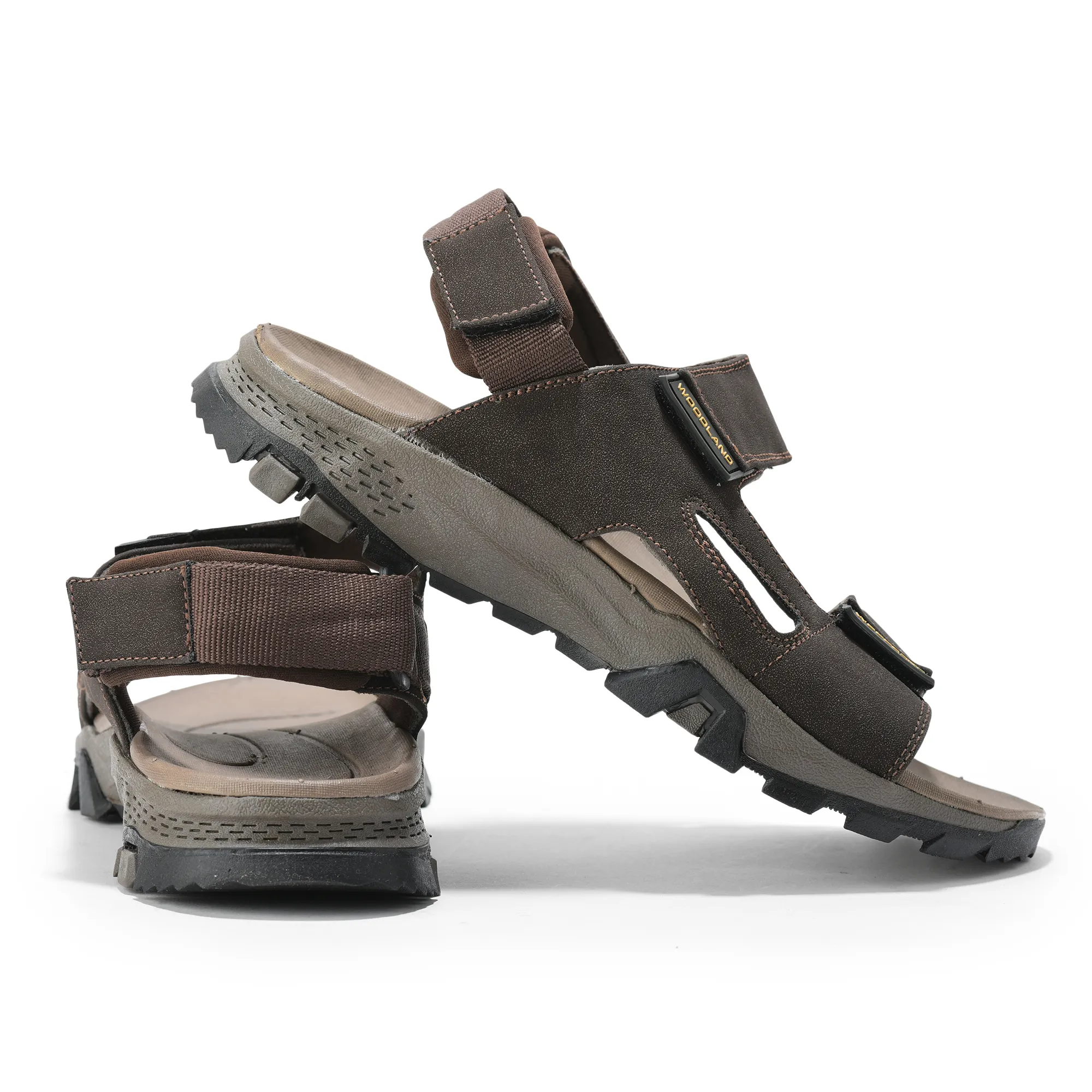 Brown Sports Sandal for Men - Thumbnail 10