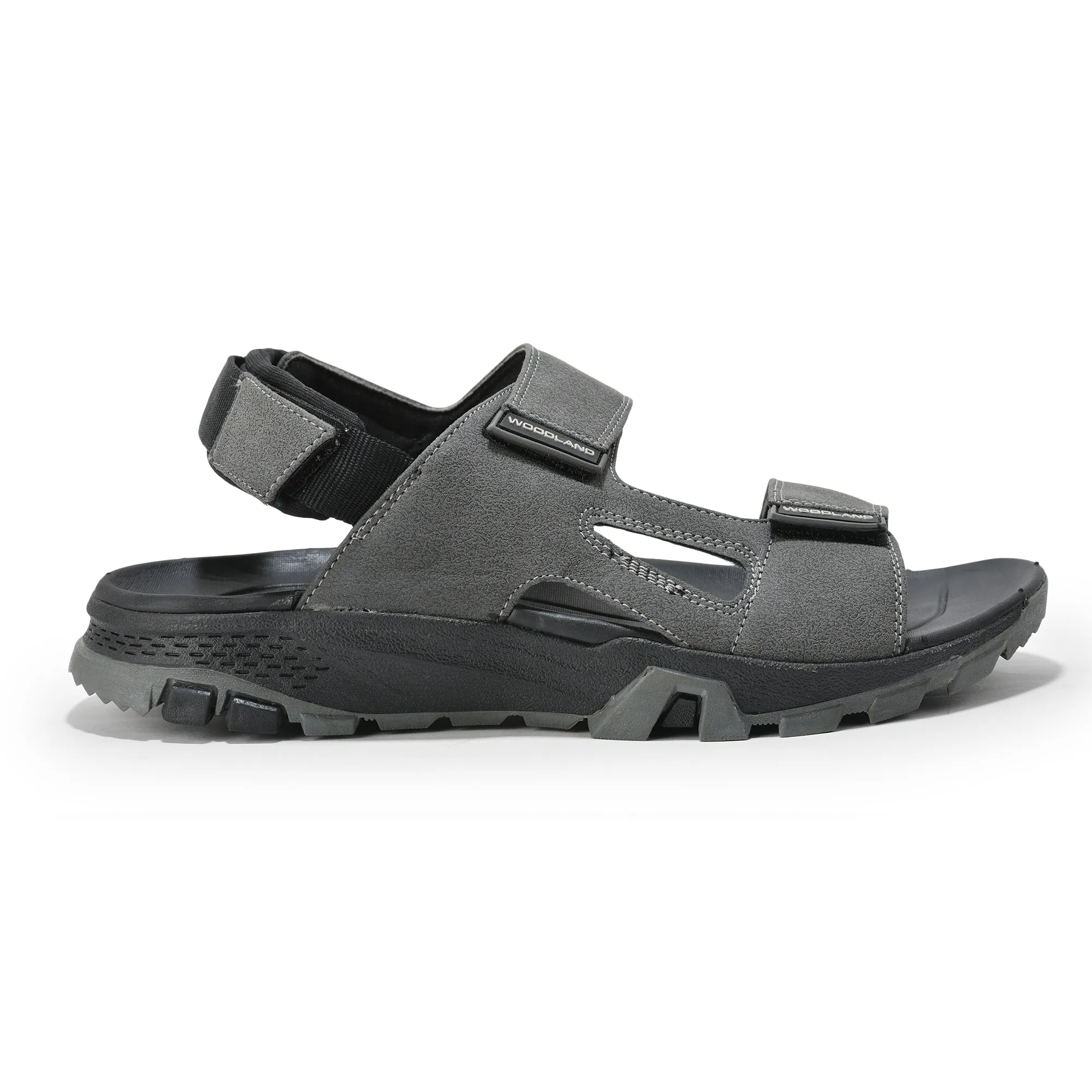 Grey Sports Sandal for Men - Thumbnail 2