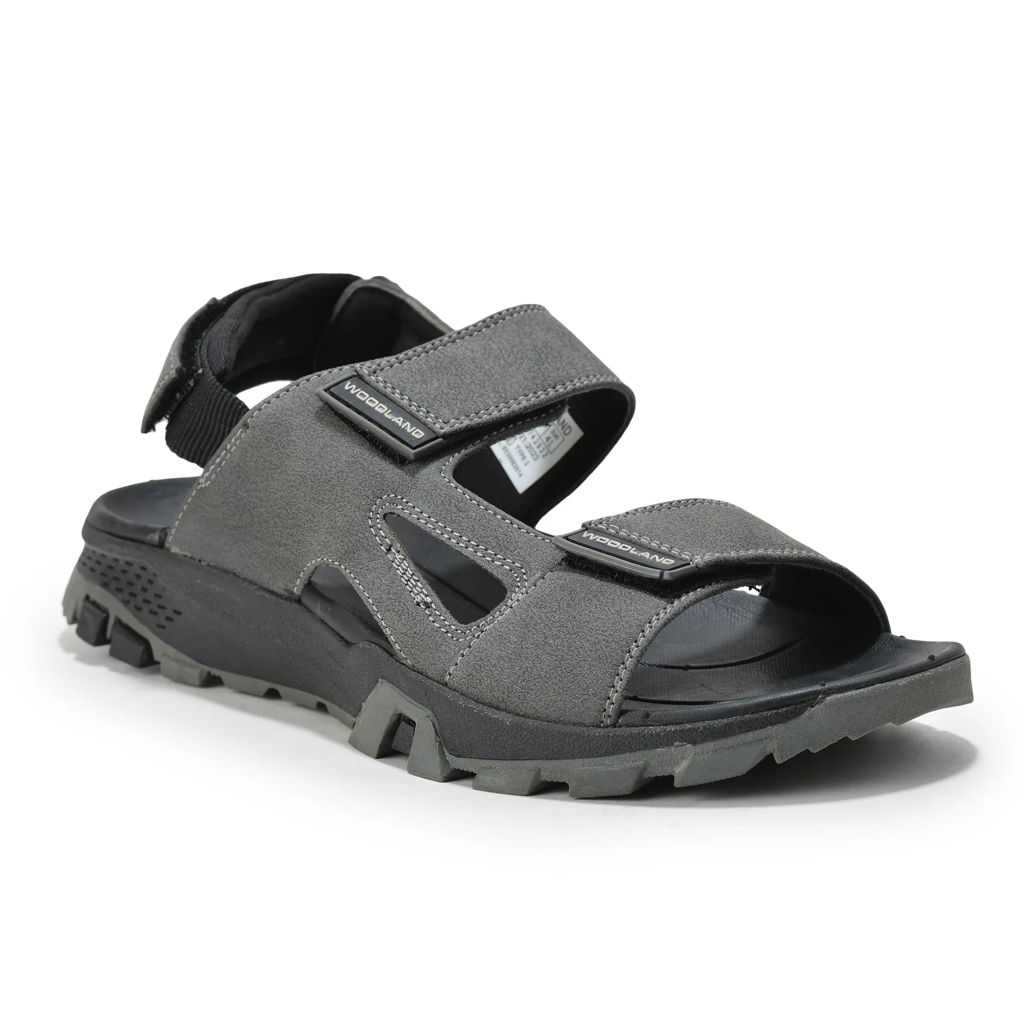 Grey Sports Sandal for Men - Thumbnail 3