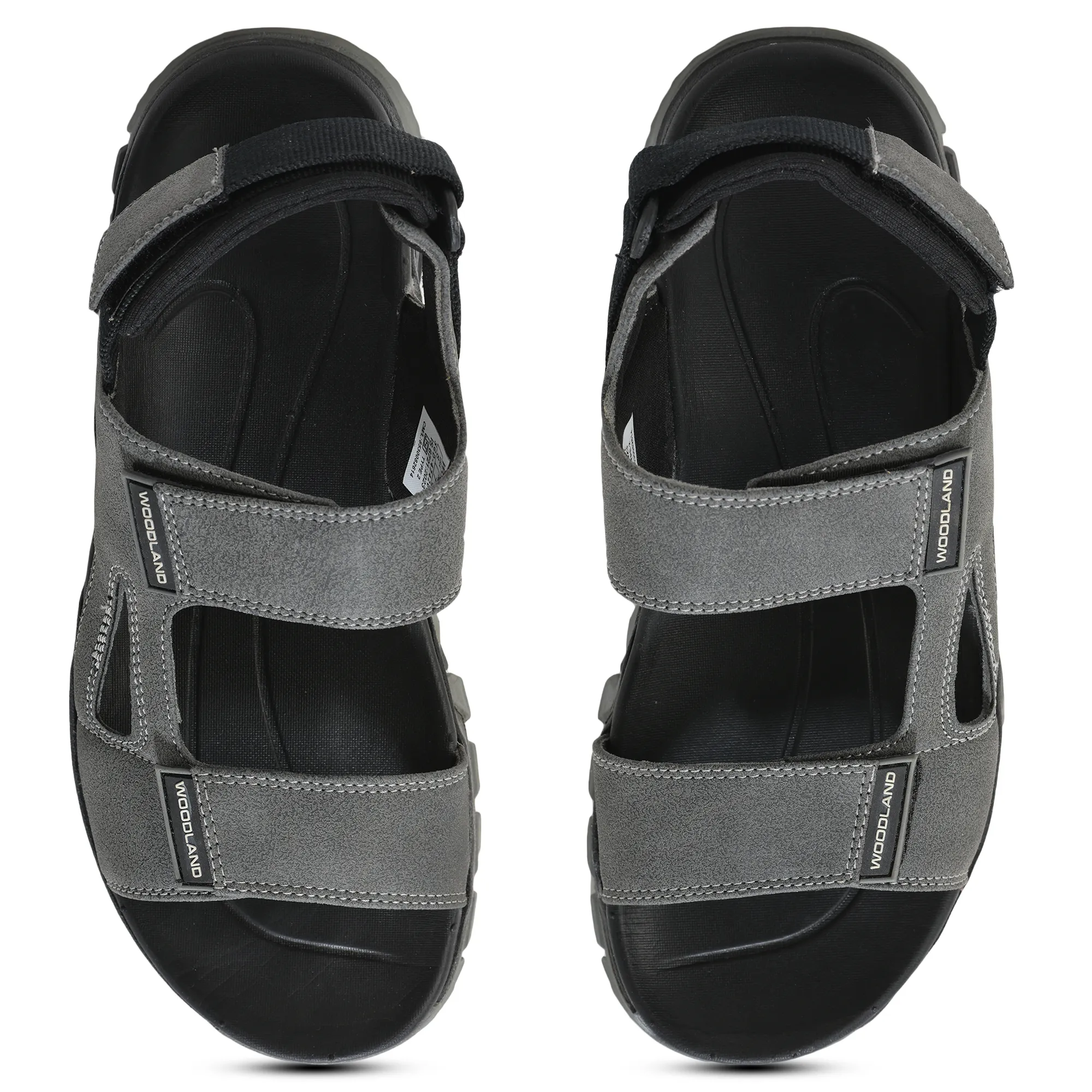 Grey Sports Sandal for Men - Thumbnail 5