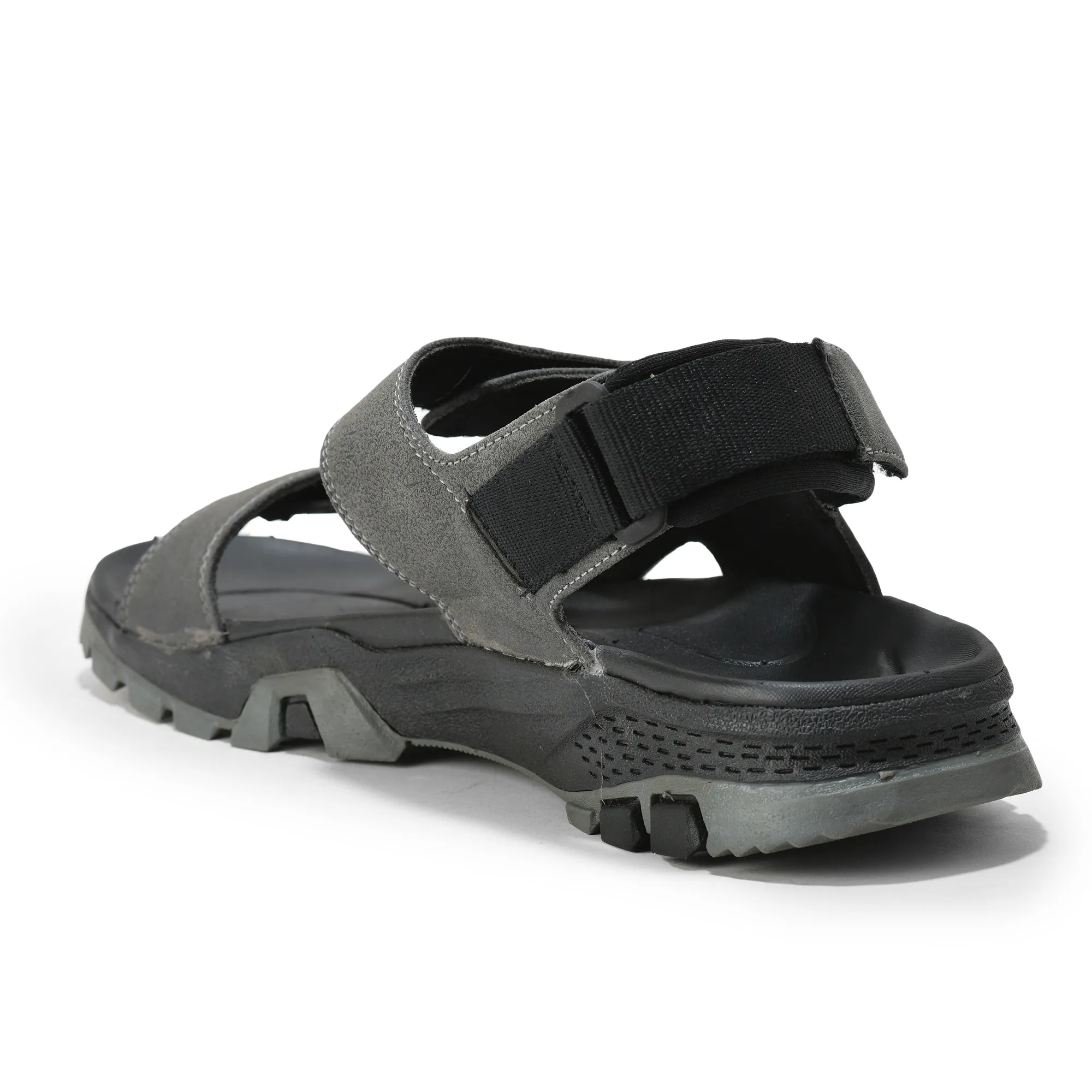 Grey Sports Sandal for Men - Thumbnail 7