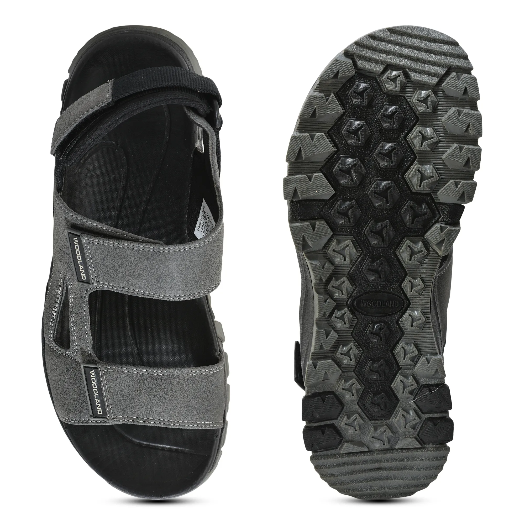 Grey Sports Sandal for Men - Thumbnail 9