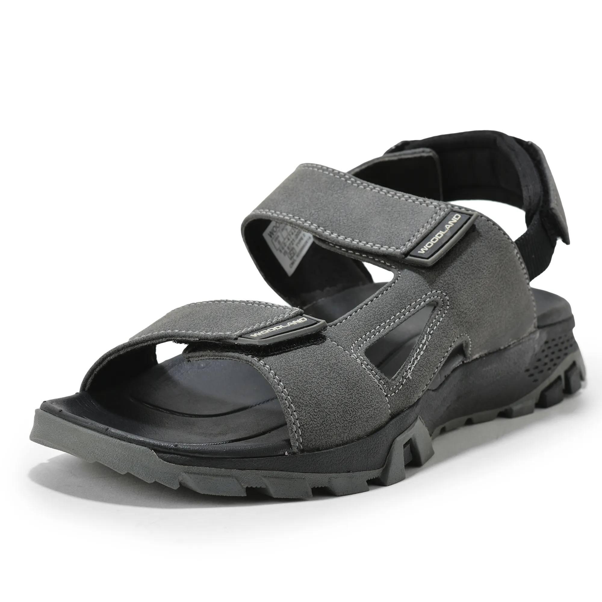 Grey Sports Sandal for Men - Thumbnail 11