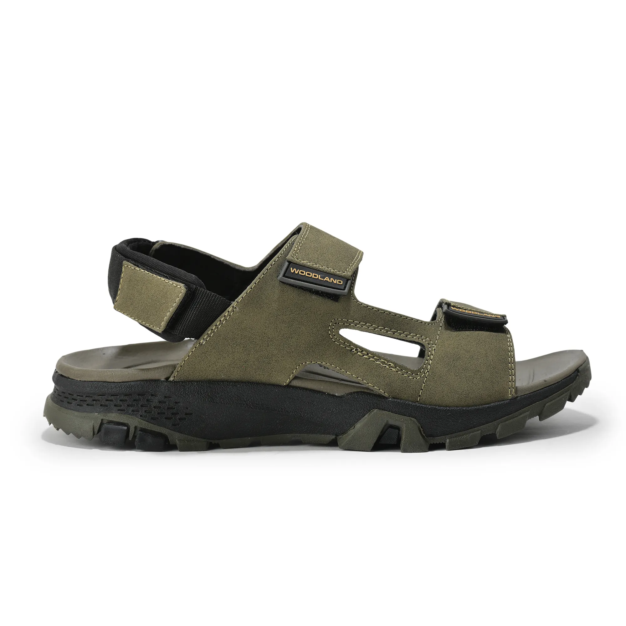Olive Sports Sandal for Men - Thumbnail 2