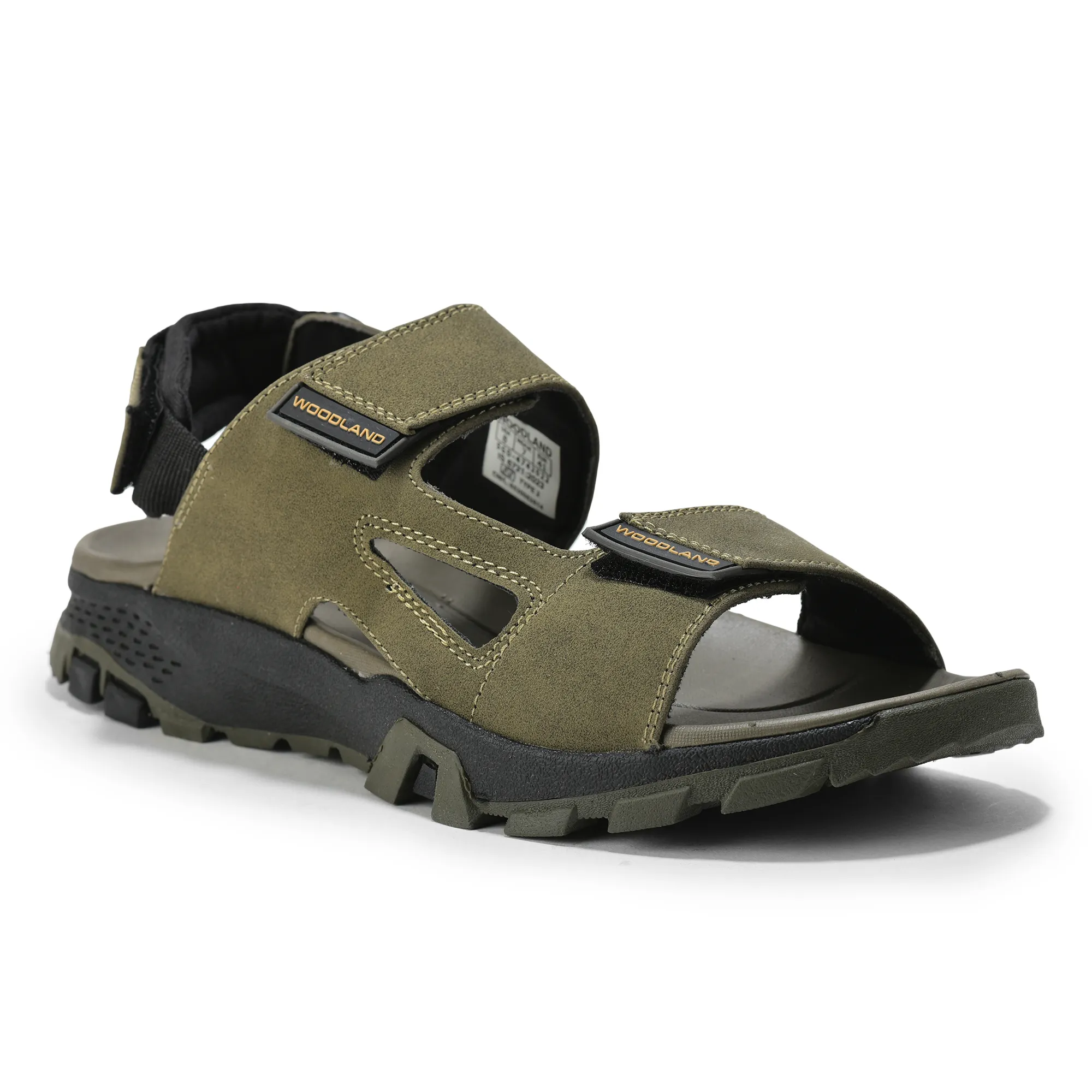 Olive Sports Sandal for Men - Thumbnail 3