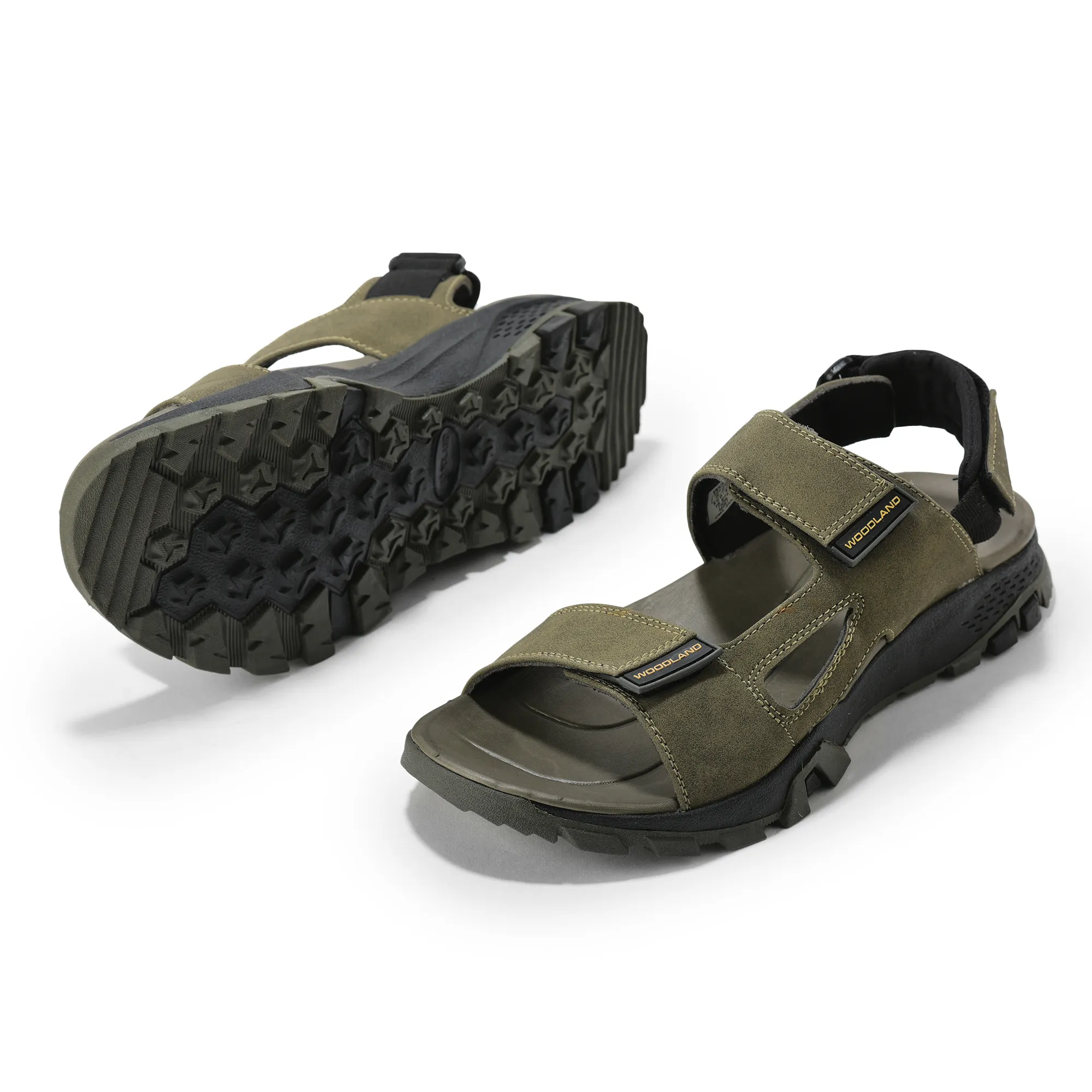 Olive Sports Sandal for Men - Thumbnail 6