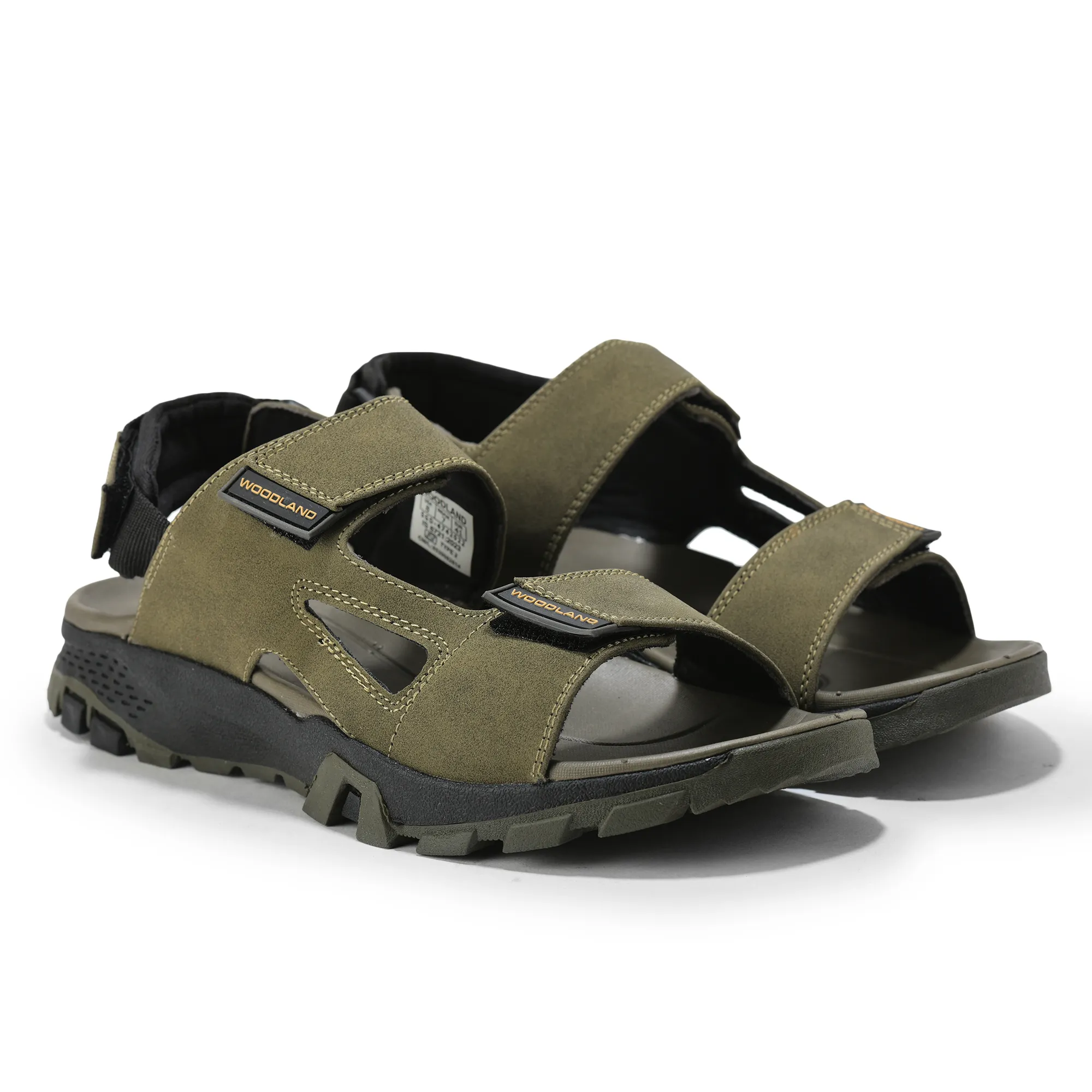 Olive Sports Sandal for Men - Thumbnail 8