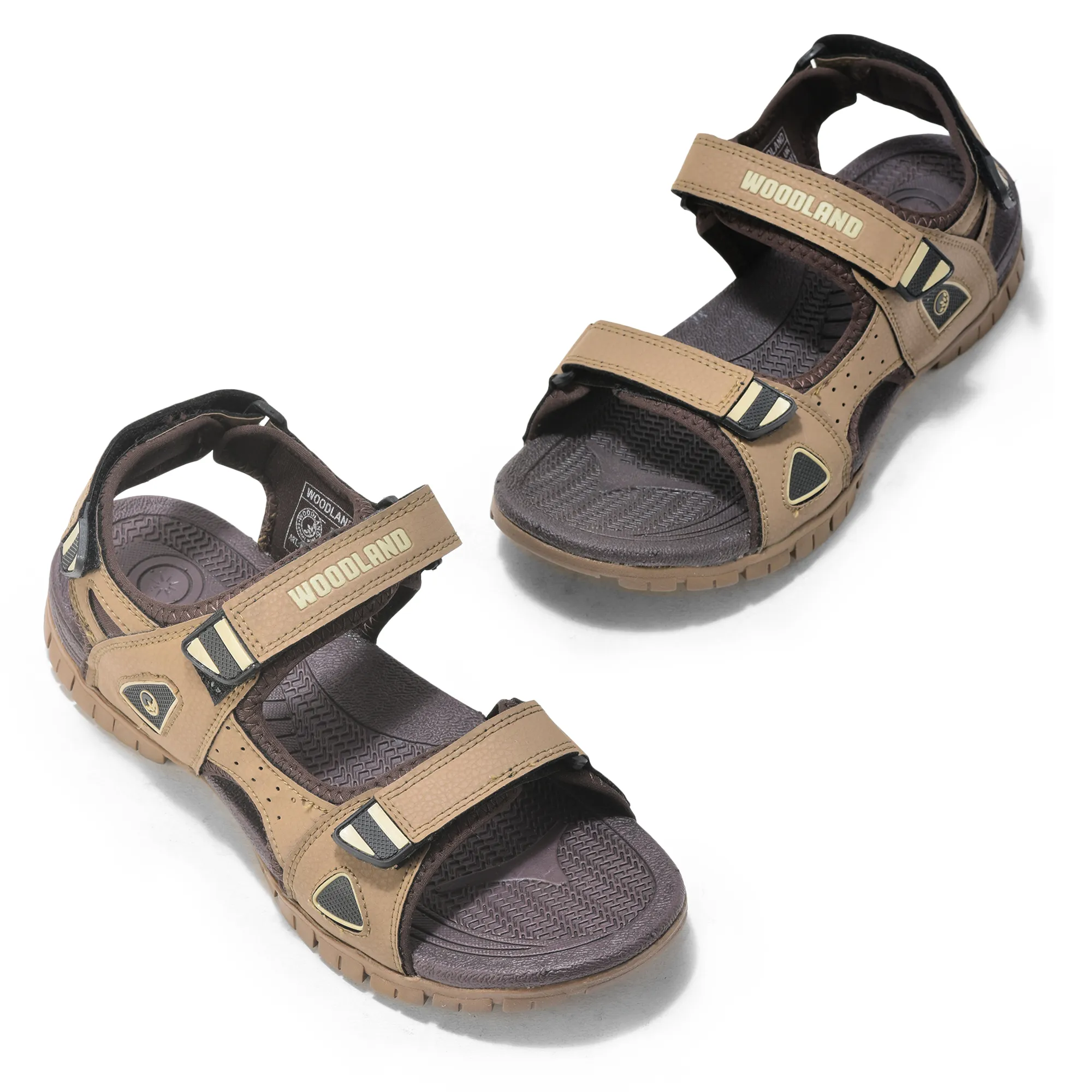 Woodland Camel Sports Sandals For Men - Thumbnail 2