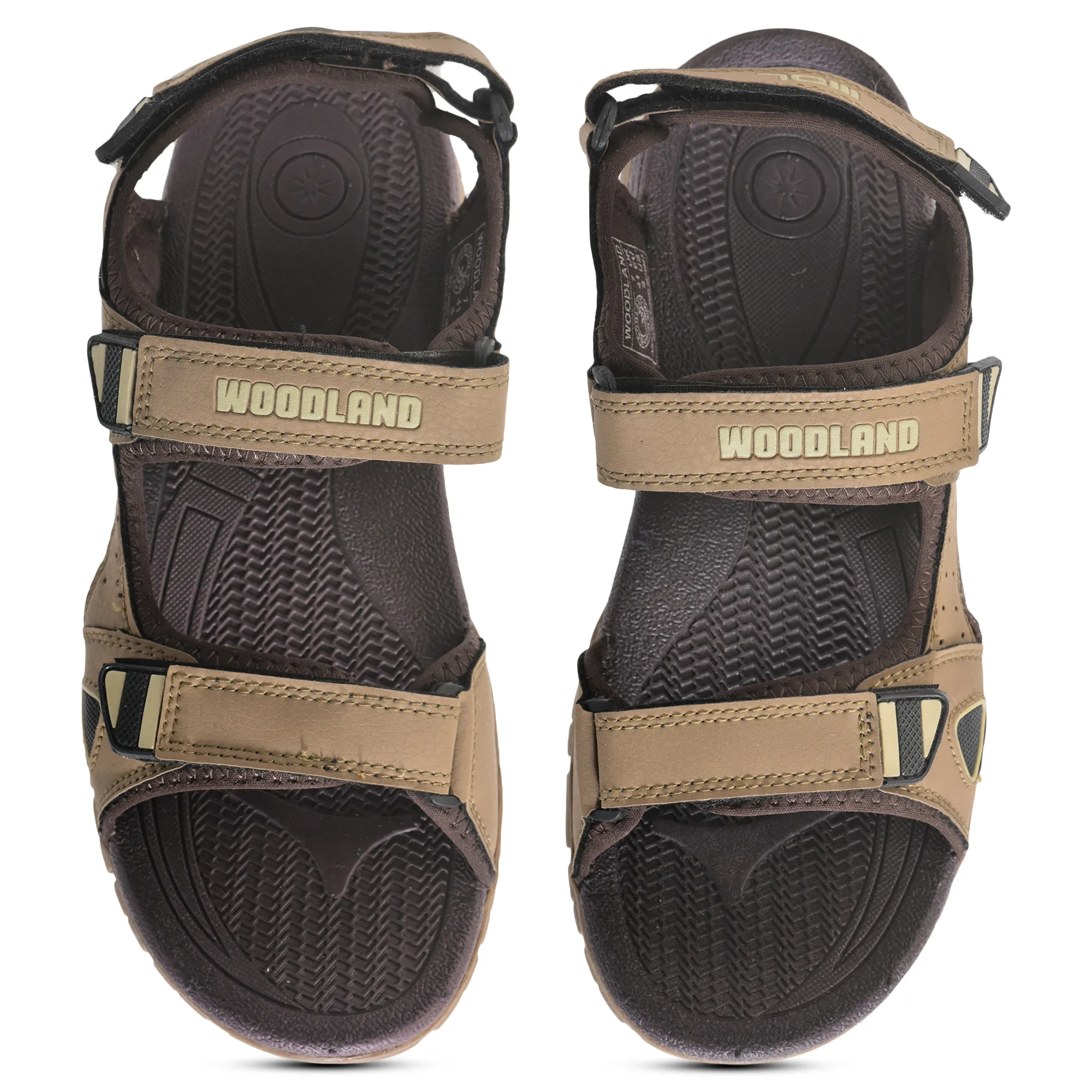 Woodland Camel Sports Sandals For Men - Thumbnail 3