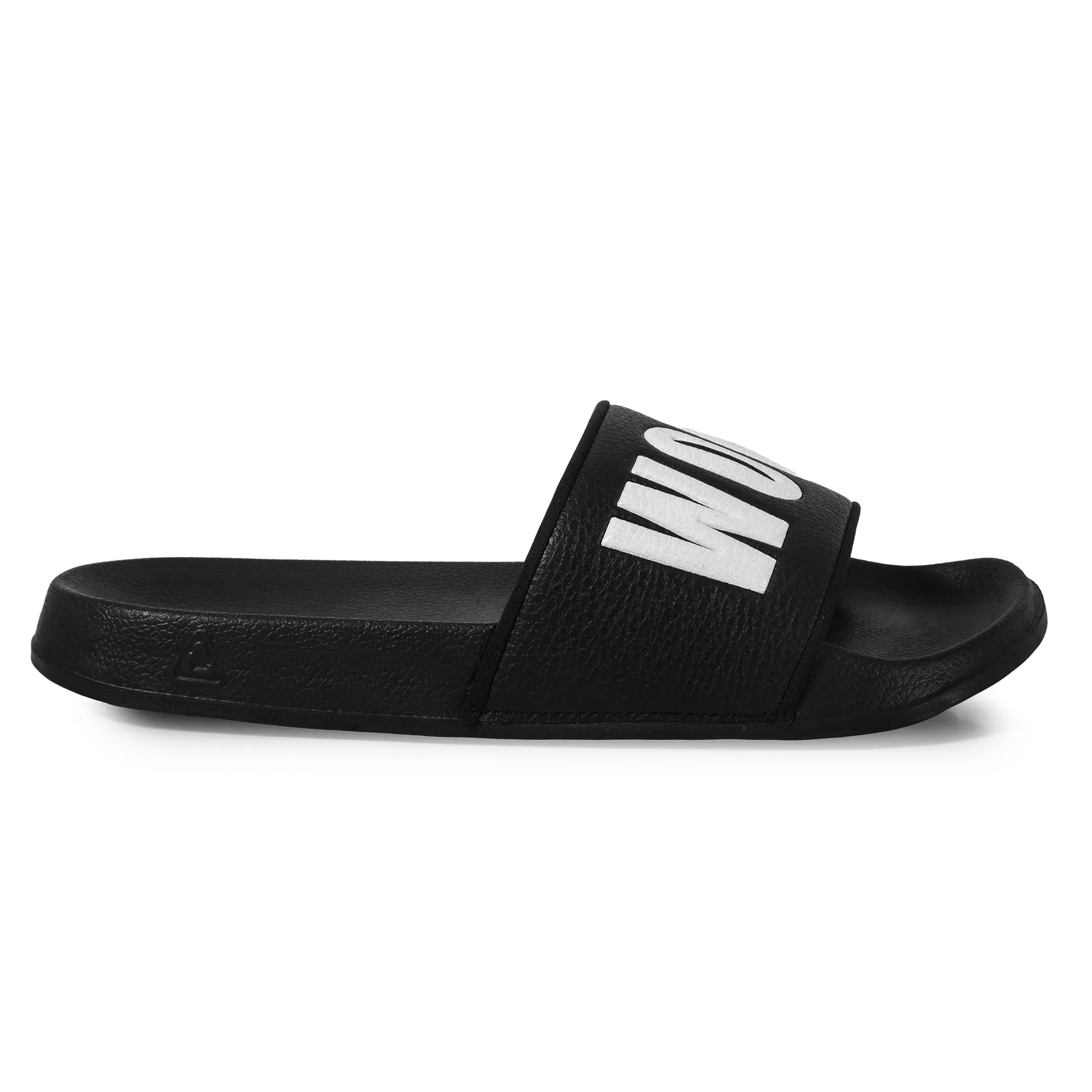 Black Slide Sandal for Men - Thumbnail 2