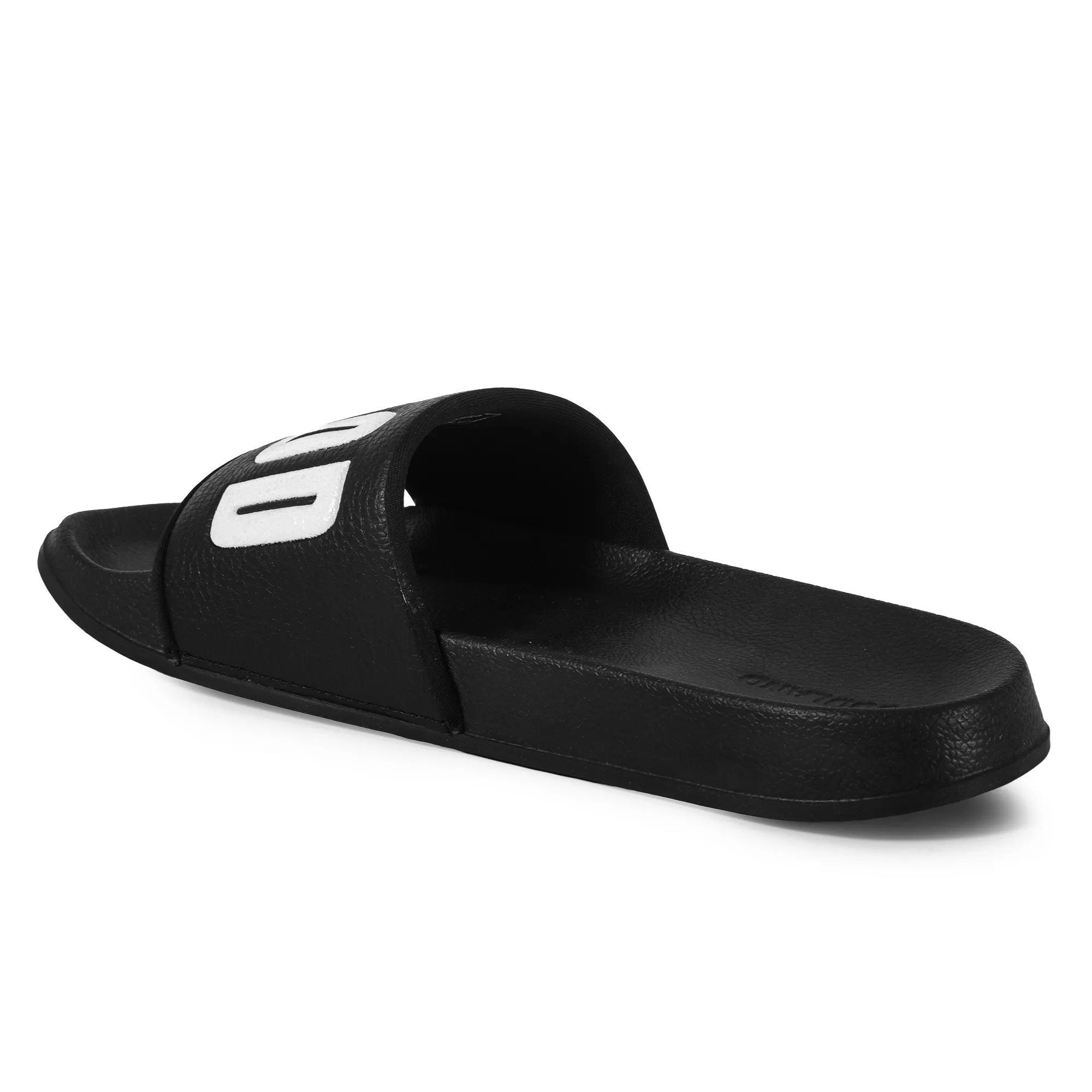 Black Slide Sandal for Men - Thumbnail 6