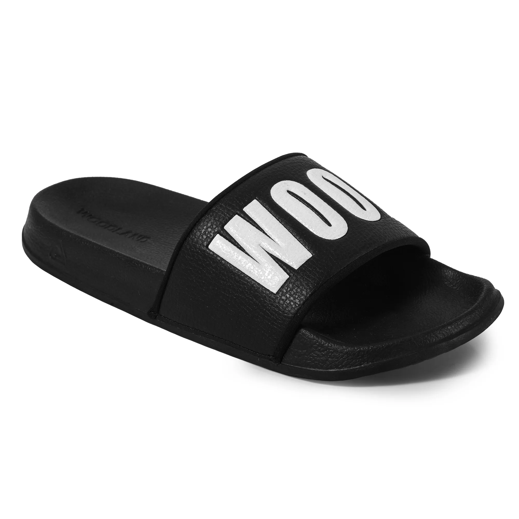 Black Slide Sandal for Men - Thumbnail 10