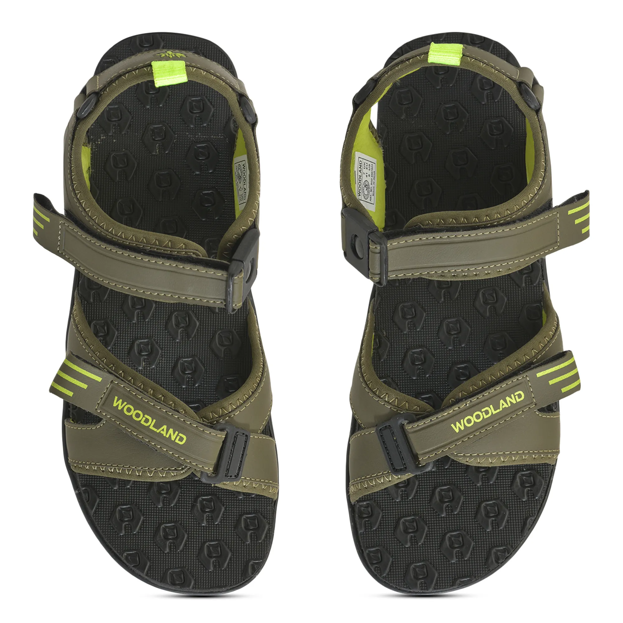 Woodland Men’s Olive Active Edge Sandals - Thumbnail 5