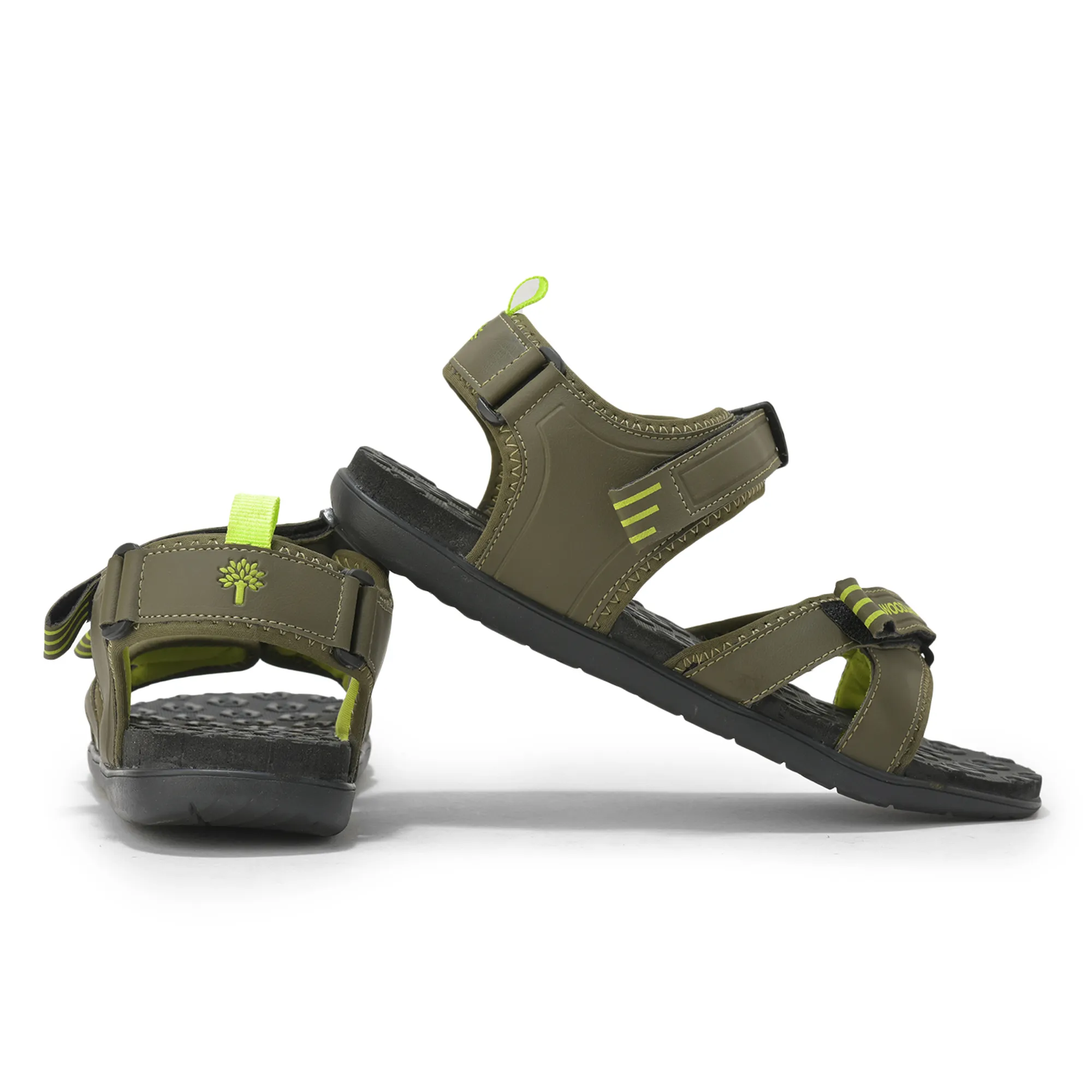 Woodland Men’s Olive Active Edge Sandals - Thumbnail 10