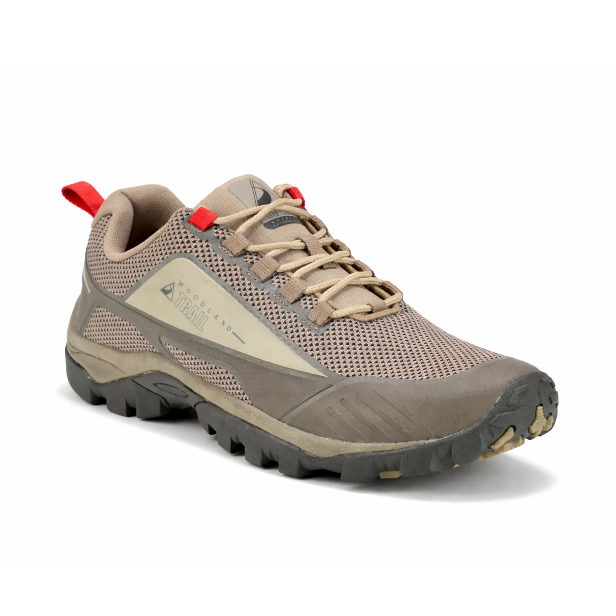 Woodland Beige Men Hiking Shoes - Thumbnail 3