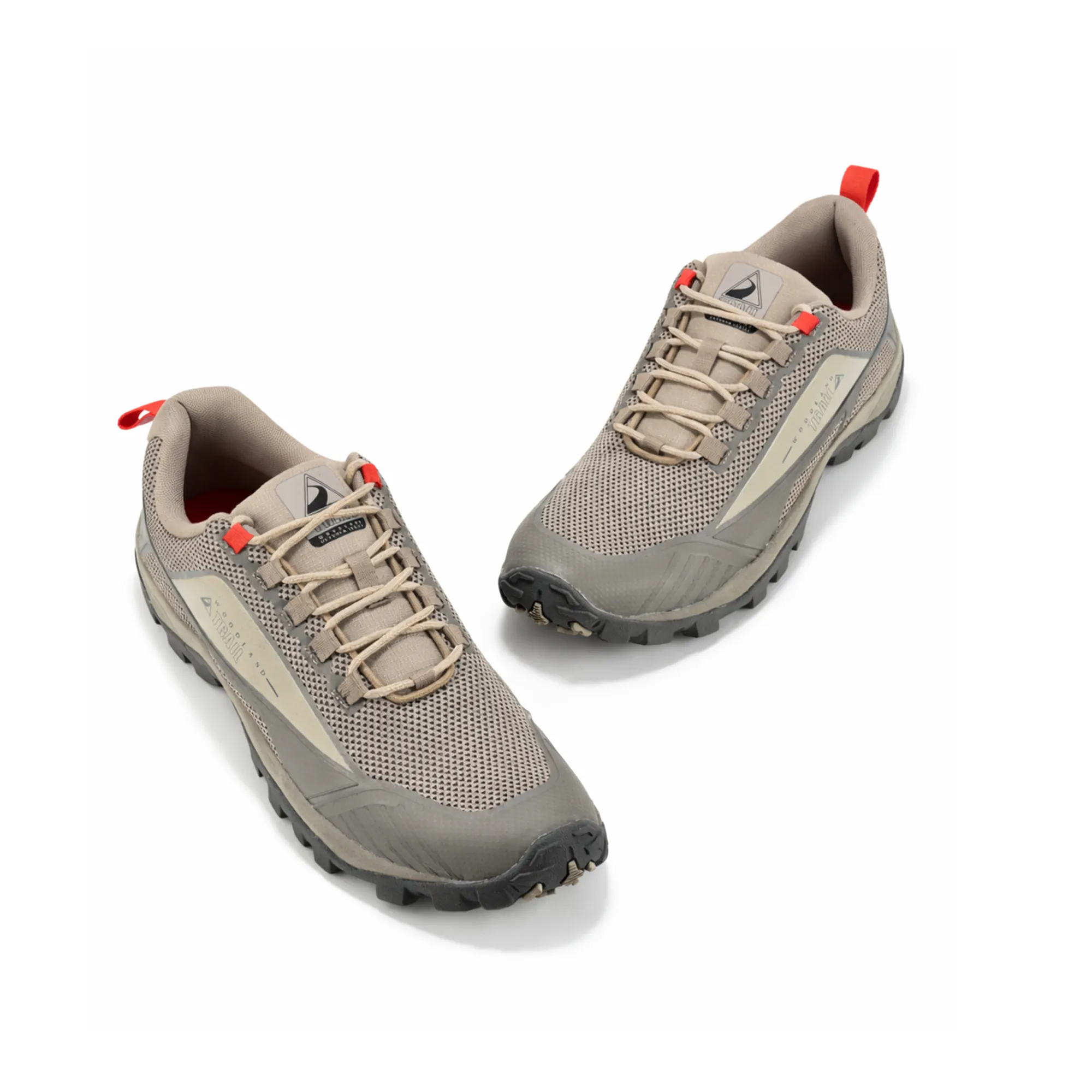 Woodland Beige Men Hiking Shoes - Thumbnail 4