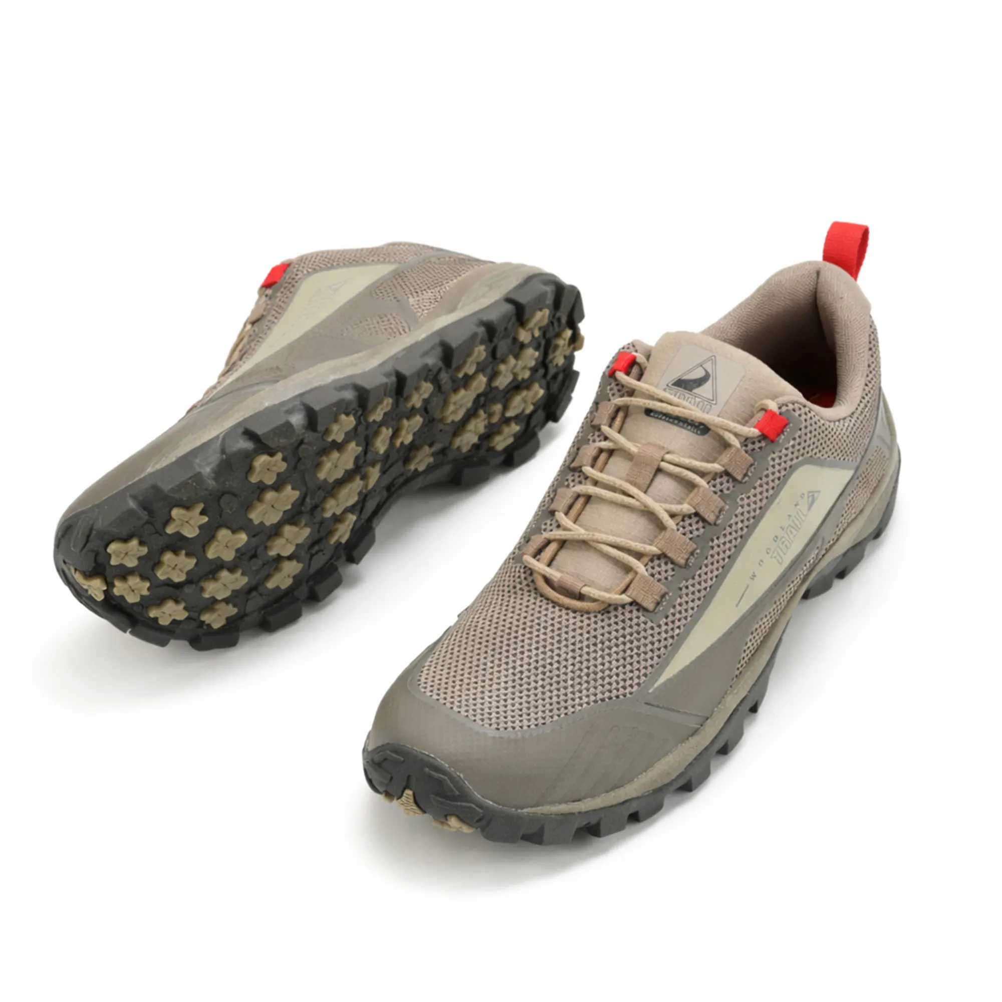 Woodland Beige Men Hiking Shoes - Thumbnail 6