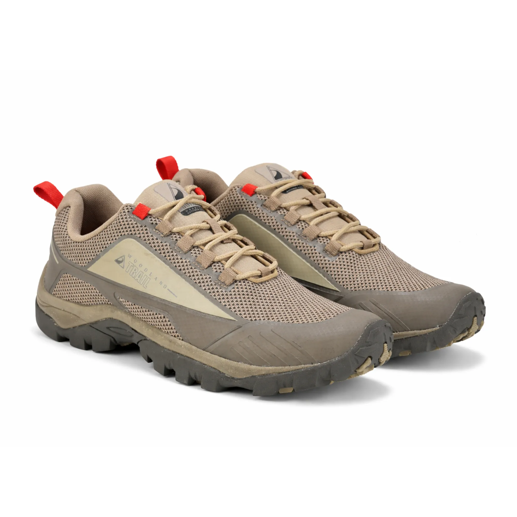 Woodland Beige Men Hiking Shoes - Thumbnail 8