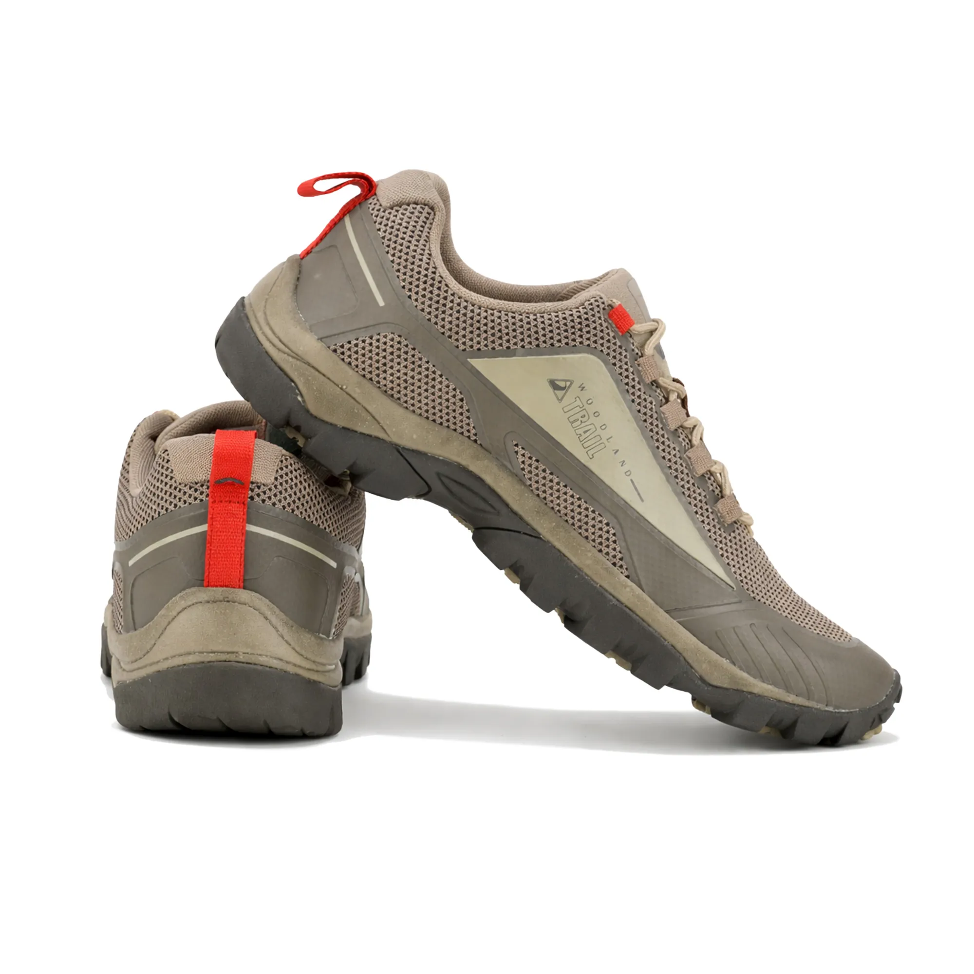 Woodland Beige Men Hiking Shoes - Thumbnail 10